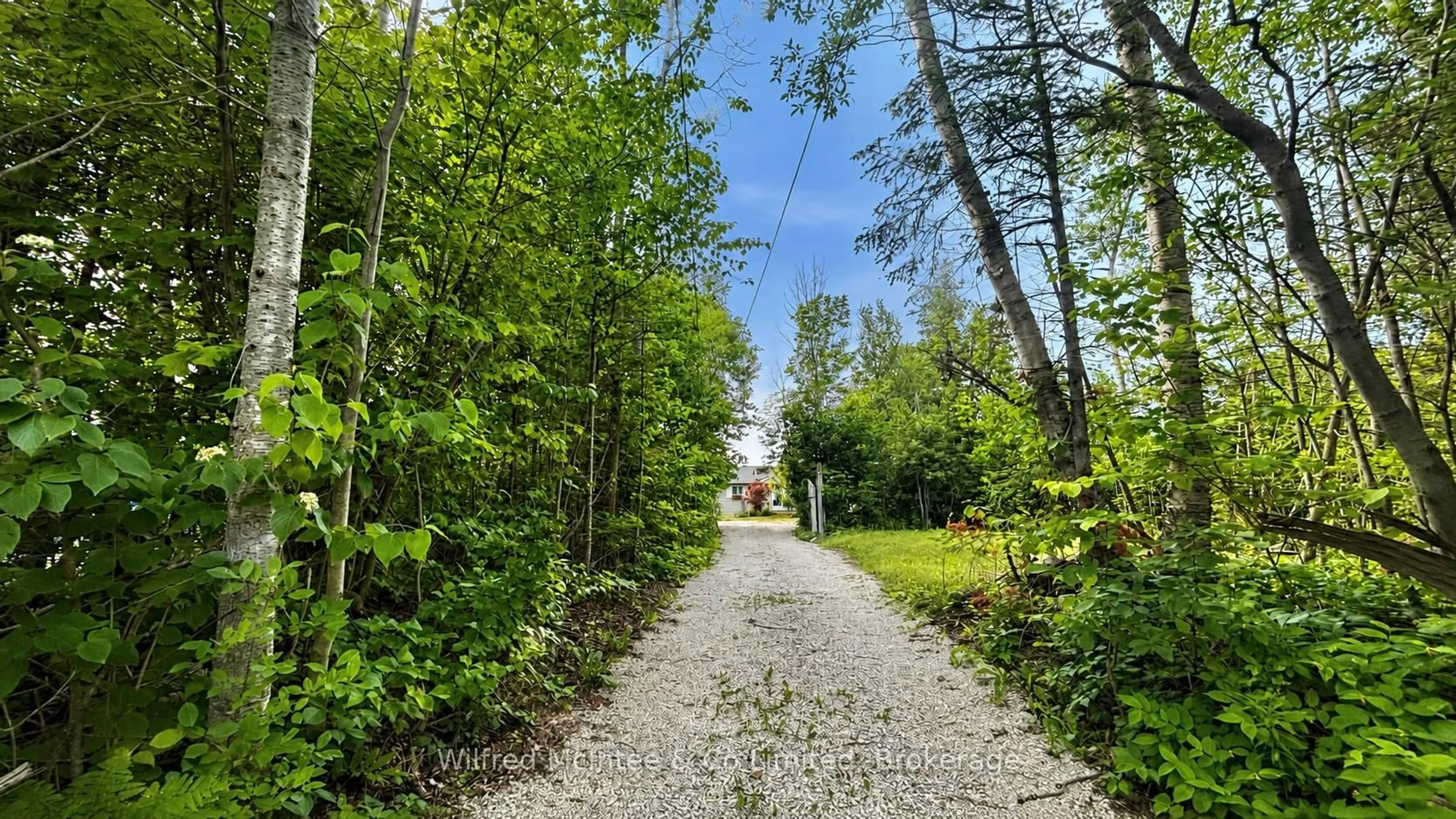 Patio, forest/trees view for 531 Bruce ROAD 13 Rd, Native Leased Lands Ontario N0H 2L0