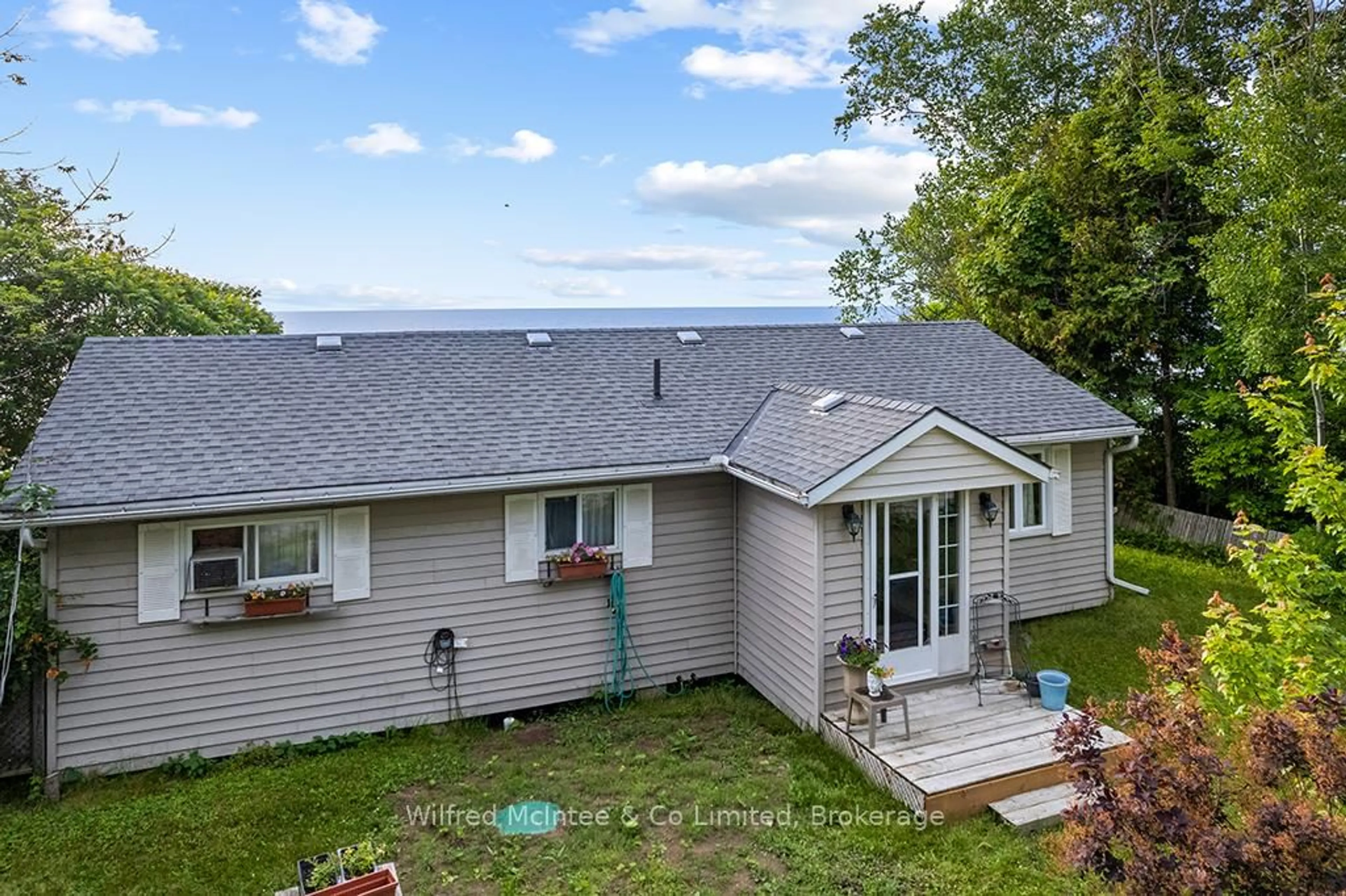 A pic from outside/outdoor area/front of a property/back of a property/a pic from drone, water/lake/river/ocean view for 531 Bruce ROAD 13 Rd, Native Leased Lands Ontario N0H 2L0