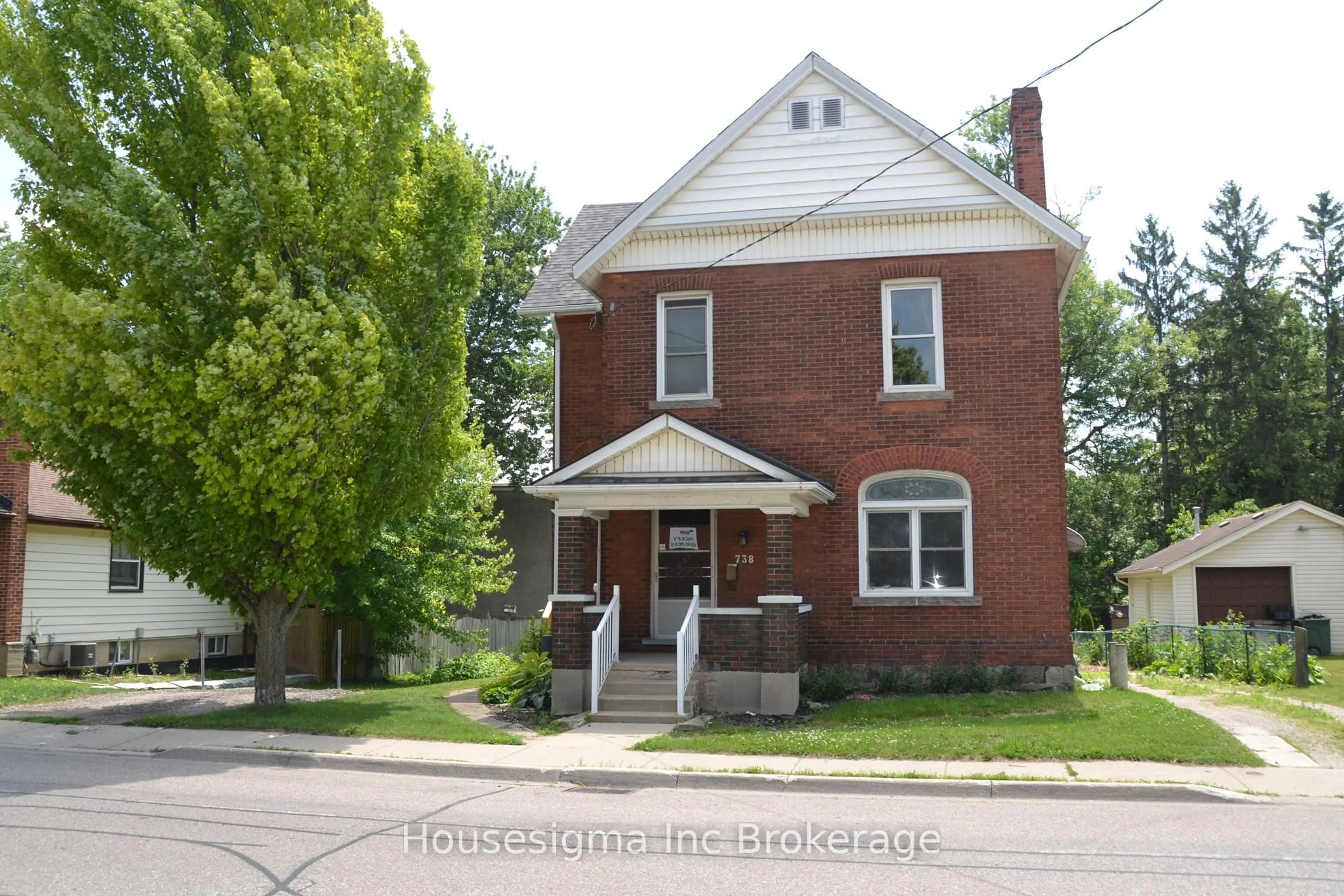 Home with brick exterior material, street for 738 Hounsfield St, Woodstock Ontario N4S 1P7