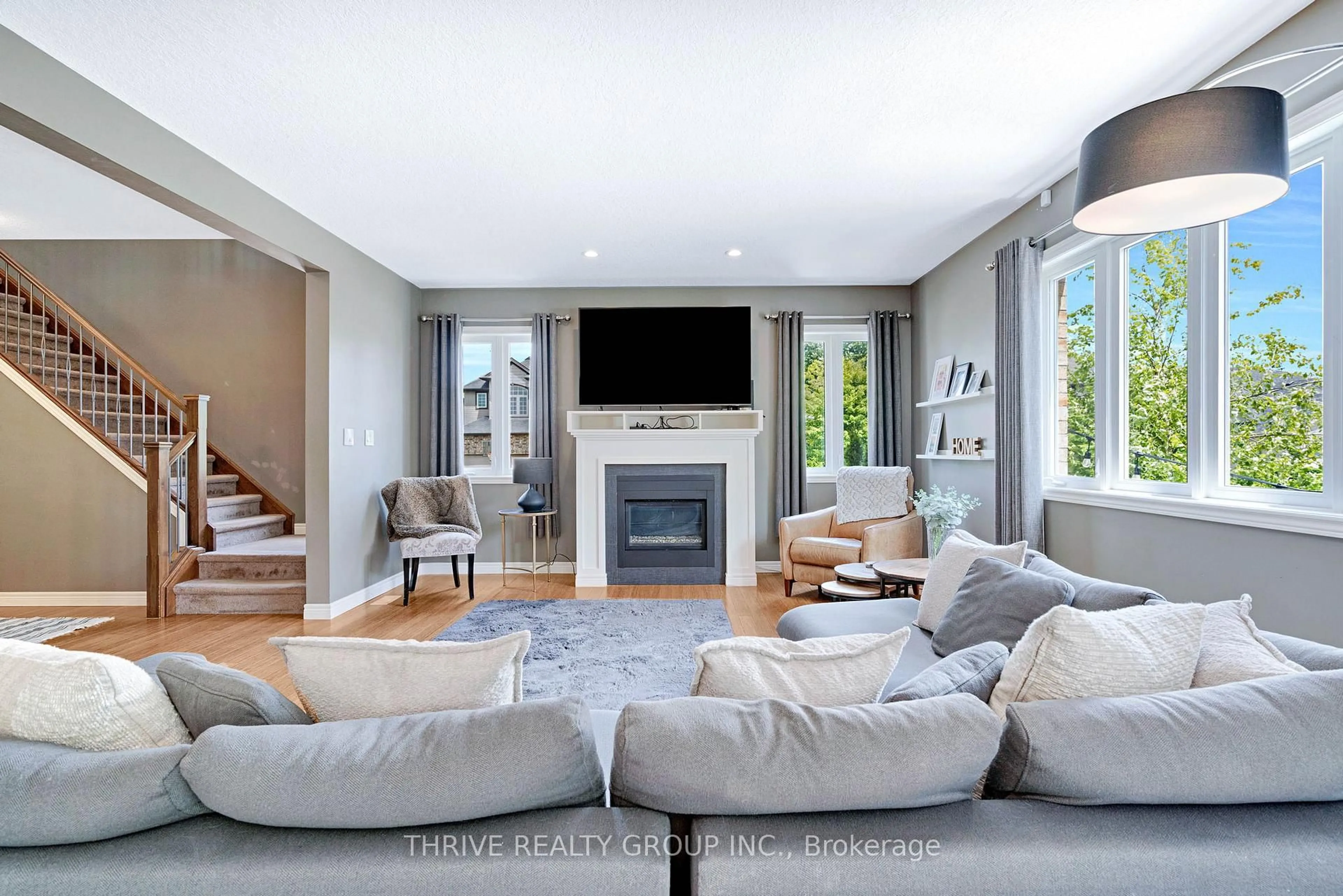 Living room with furniture, unknown for 1903 Jubilee Cres, London North Ontario N6G 0H5