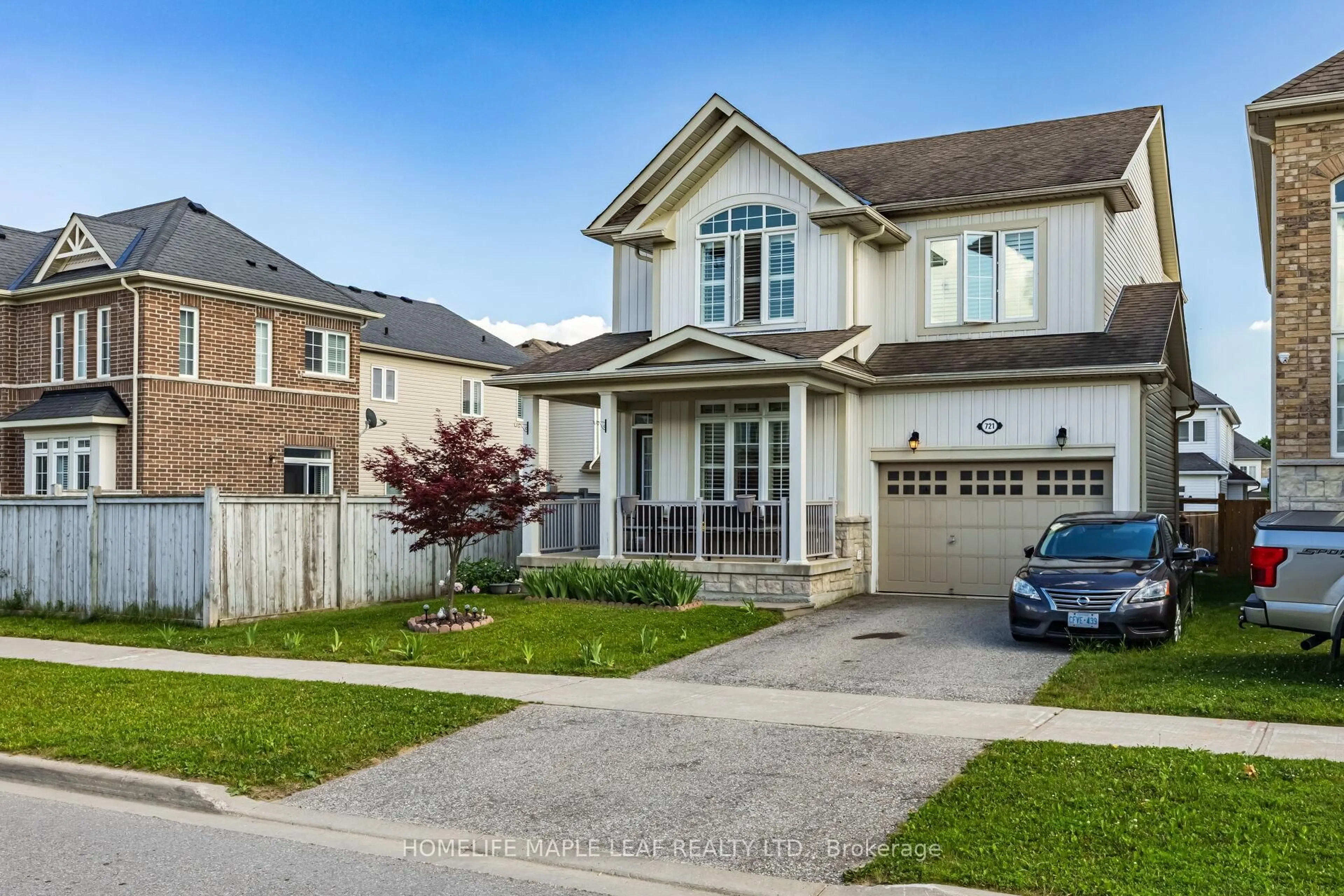Home with brick exterior material, street for 721 Cook Cres, Shelburne Ontario L9V 3V3