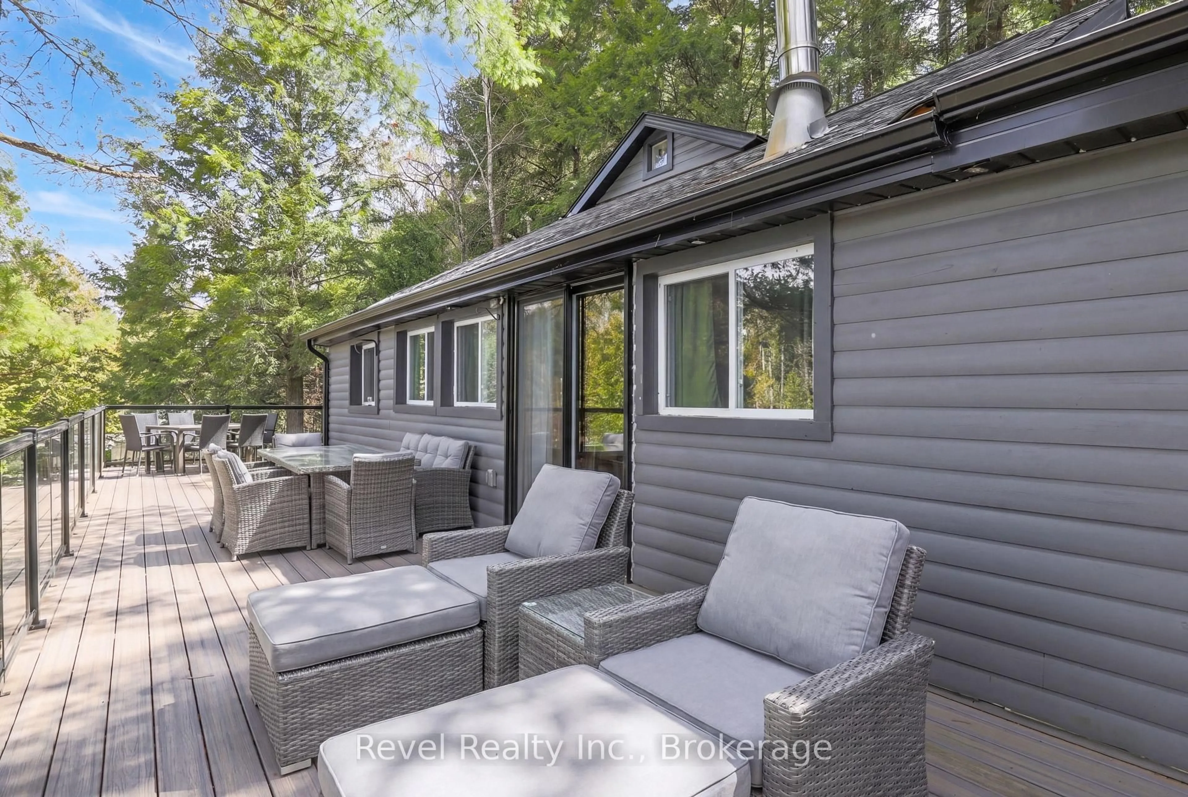 Patio, water/lake/river/ocean view for 1129 LAKESHORE Rd, Highlands East Ontario K0M 1R0