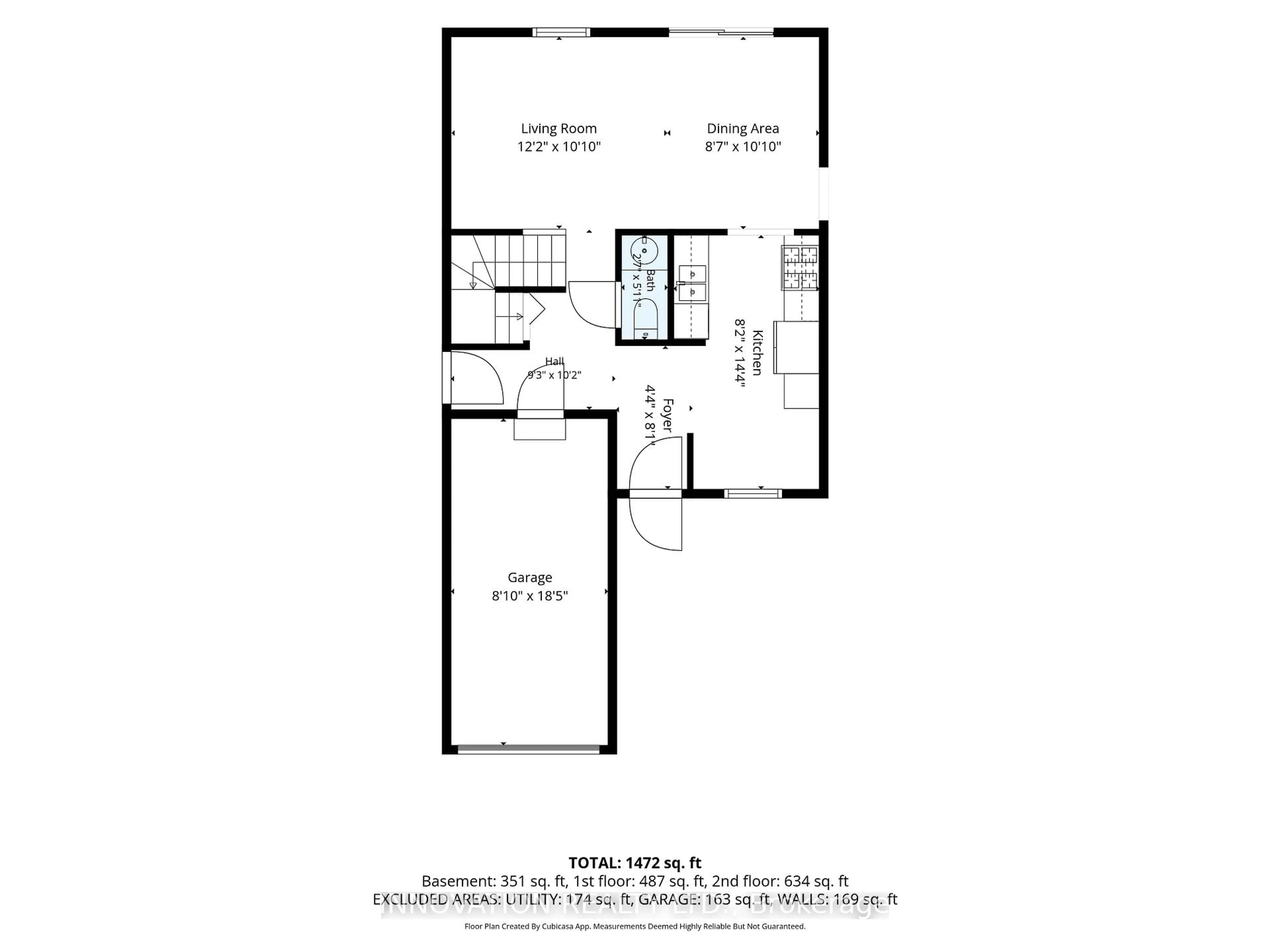 Floor plan for 23 McKitrick Dr, Ottawa Ontario K2L 2J7