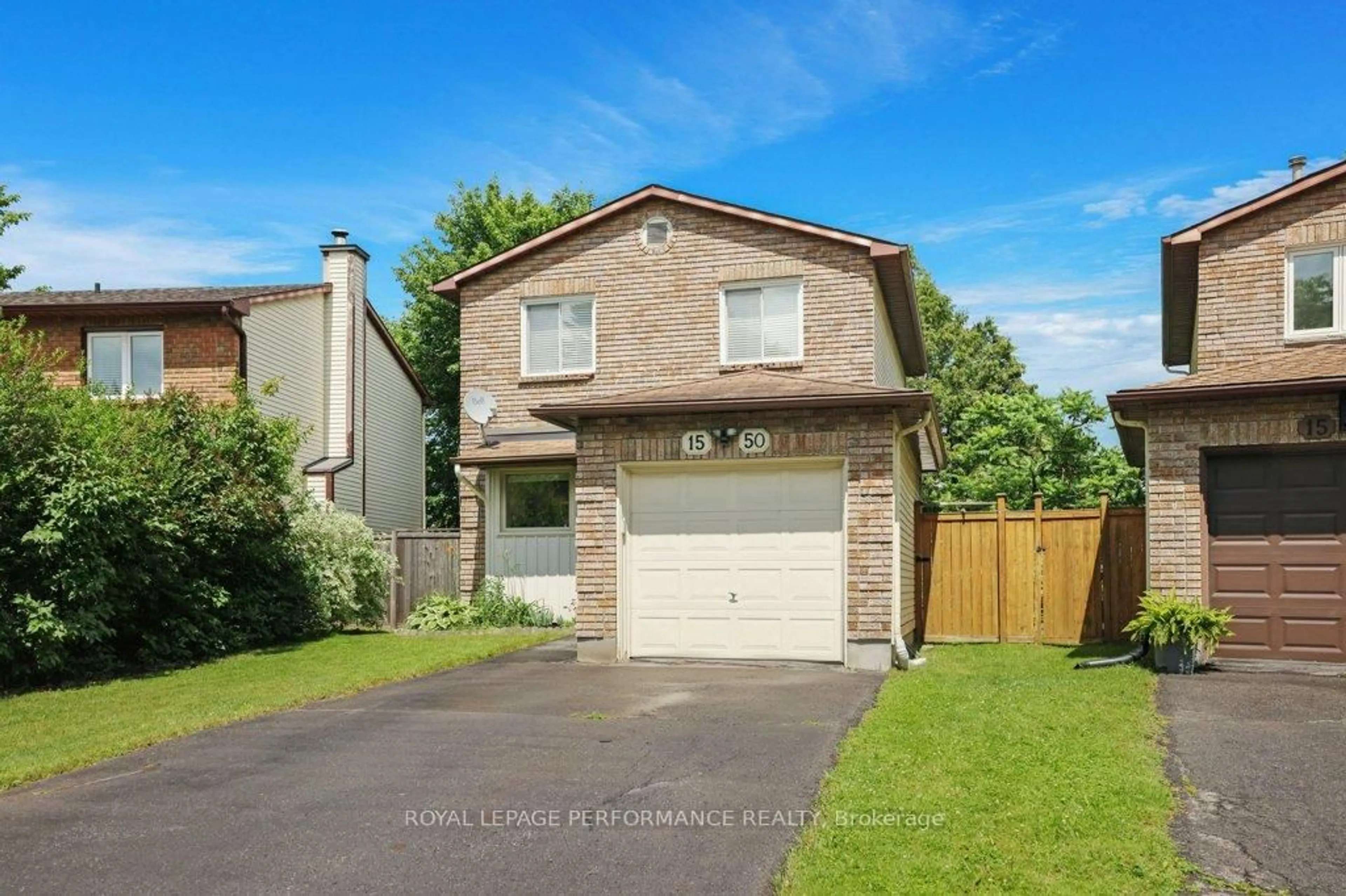 Home with vinyl exterior material, street for 1550 Bourcier Dr, Ottawa Ontario K1E 3J2