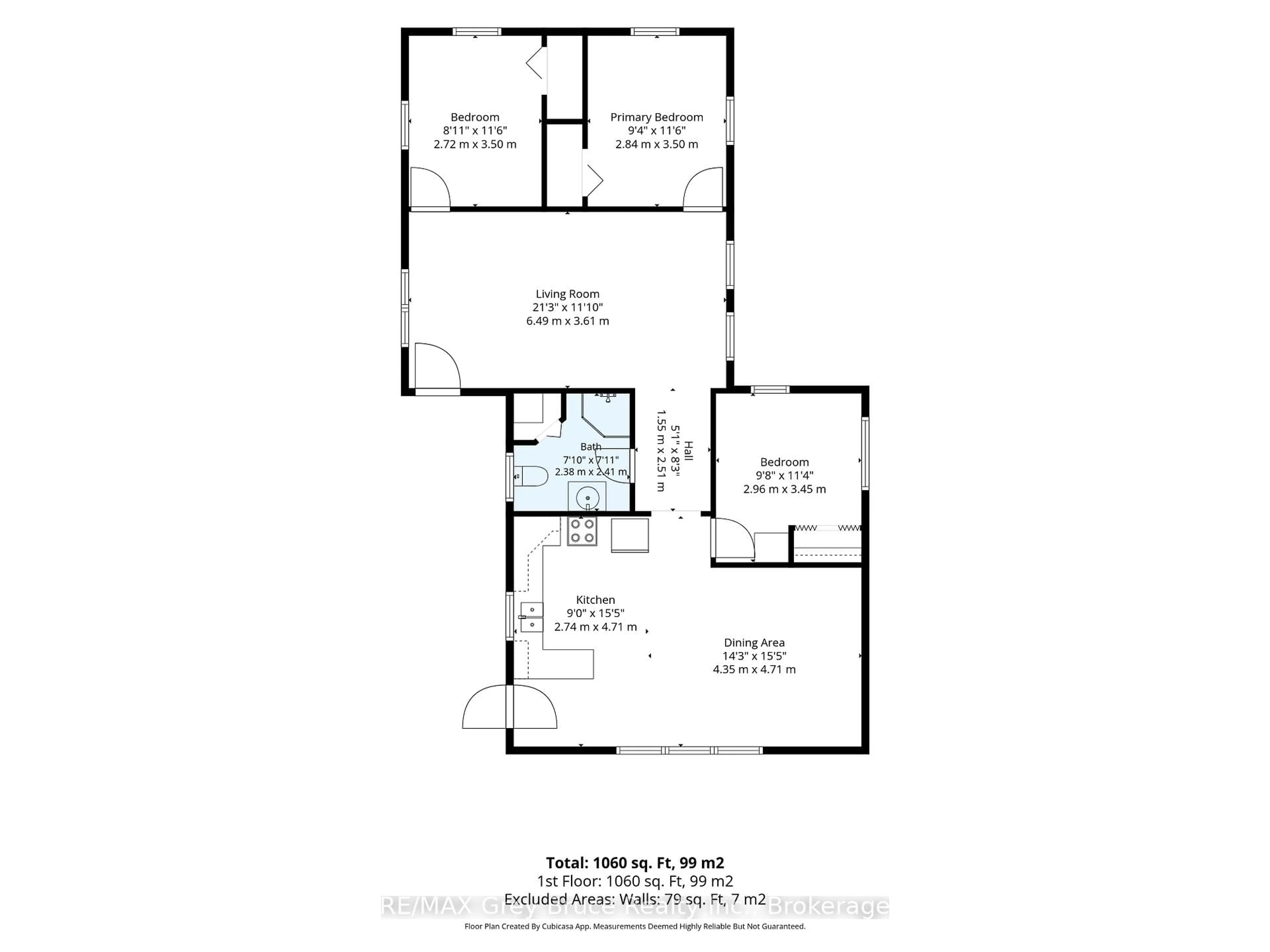 Floor plan for 181 Woodland Circ, Chatsworth Ontario N0H 1G0