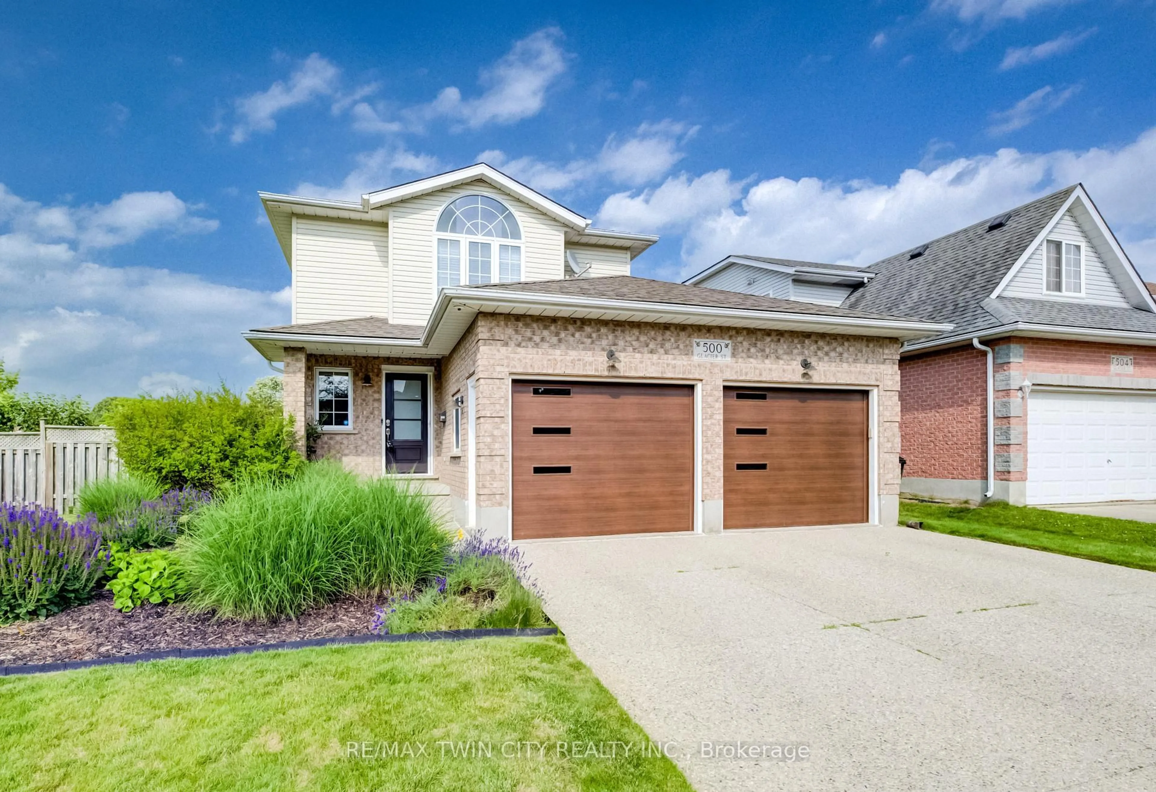 Home with brick exterior material, street for 500 Glacier St, Waterloo Ontario N2V 2J3