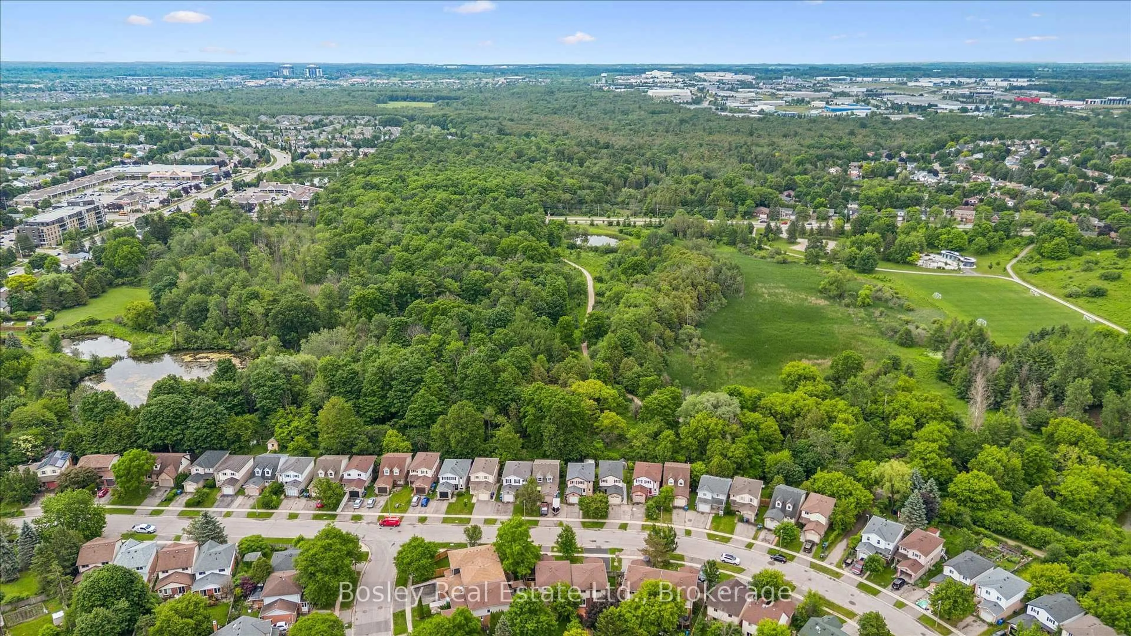 A pic from outside/outdoor area/front of a property/back of a property/a pic from drone, unknown for 55 Koch Dr, Guelph Ontario N1G 4G7