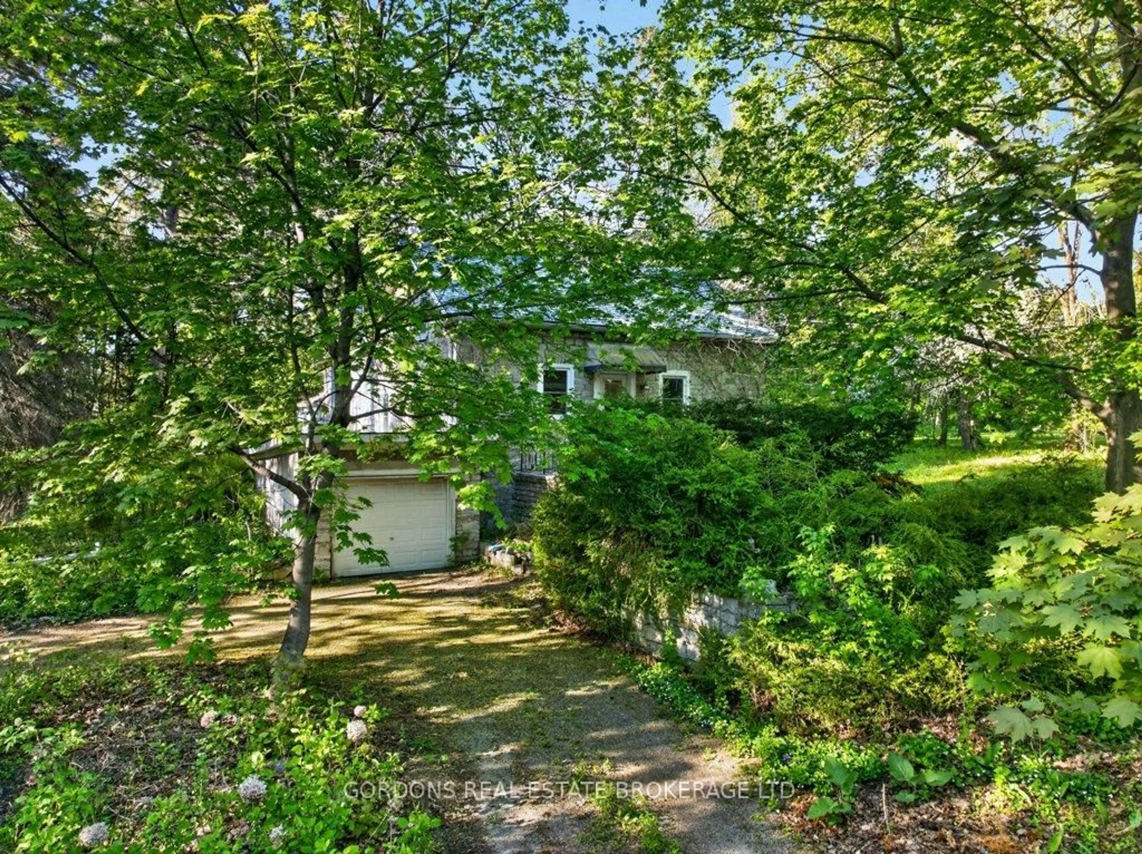 A pic from outside/outdoor area/front of a property/back of a property/a pic from drone, forest/trees view for 1000 Unity Rd, Kingston Ontario K0H 1S0
