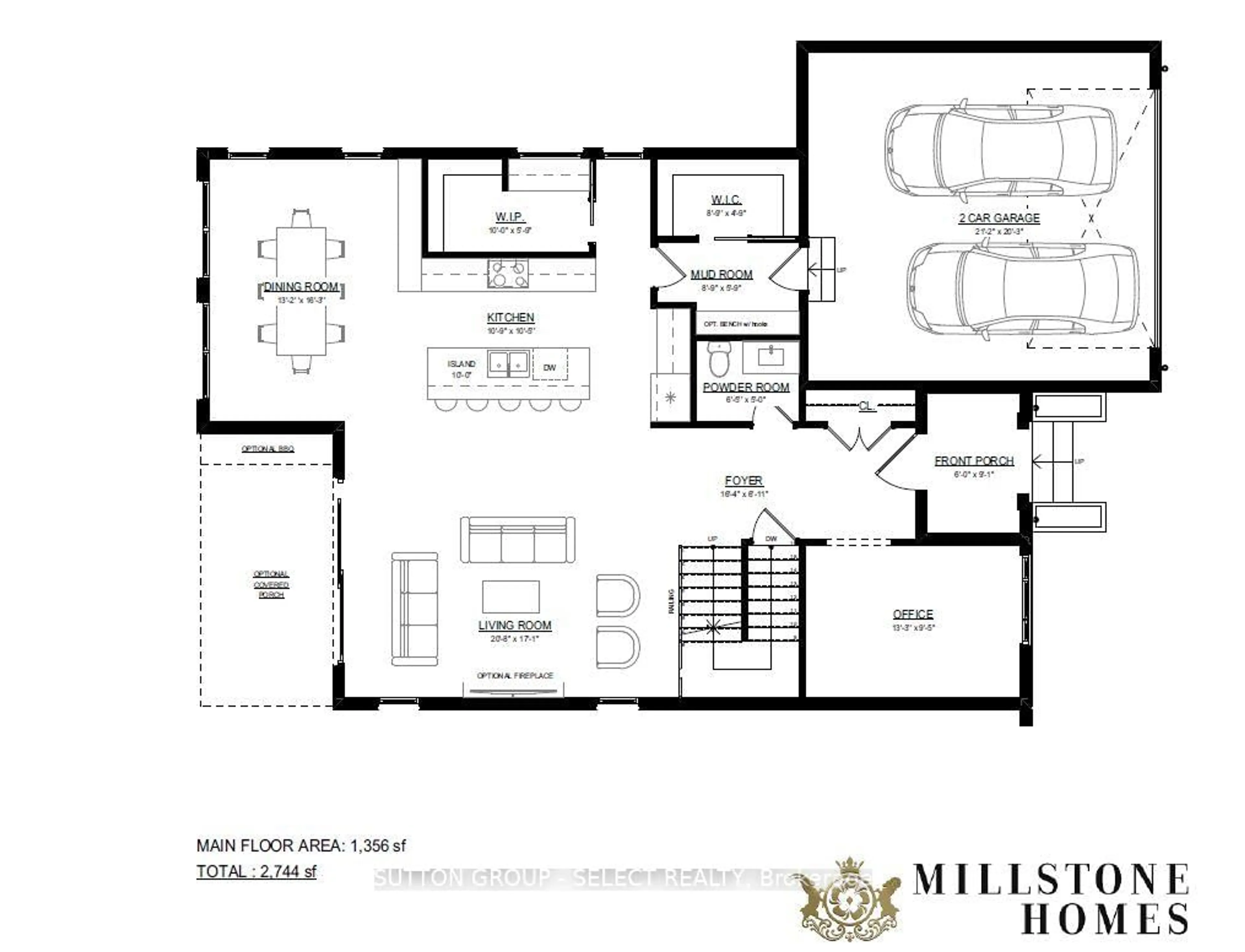 Floor plan for 208 Westbrook Dr, Middlesex Centre Ontario N0L 1R0