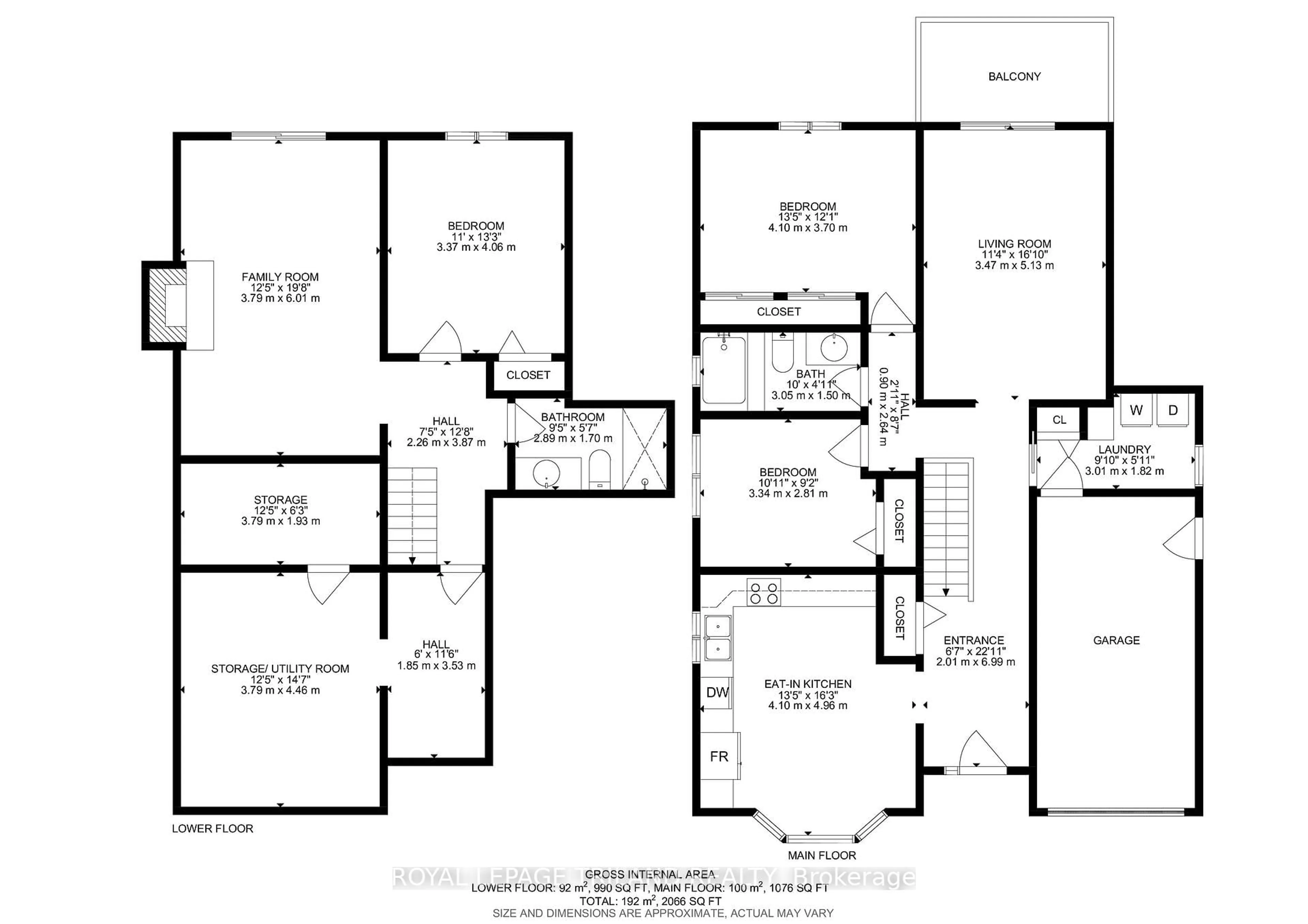 Floor plan for 1662 Attawandaron Rd, London North Ontario N6G 3M6