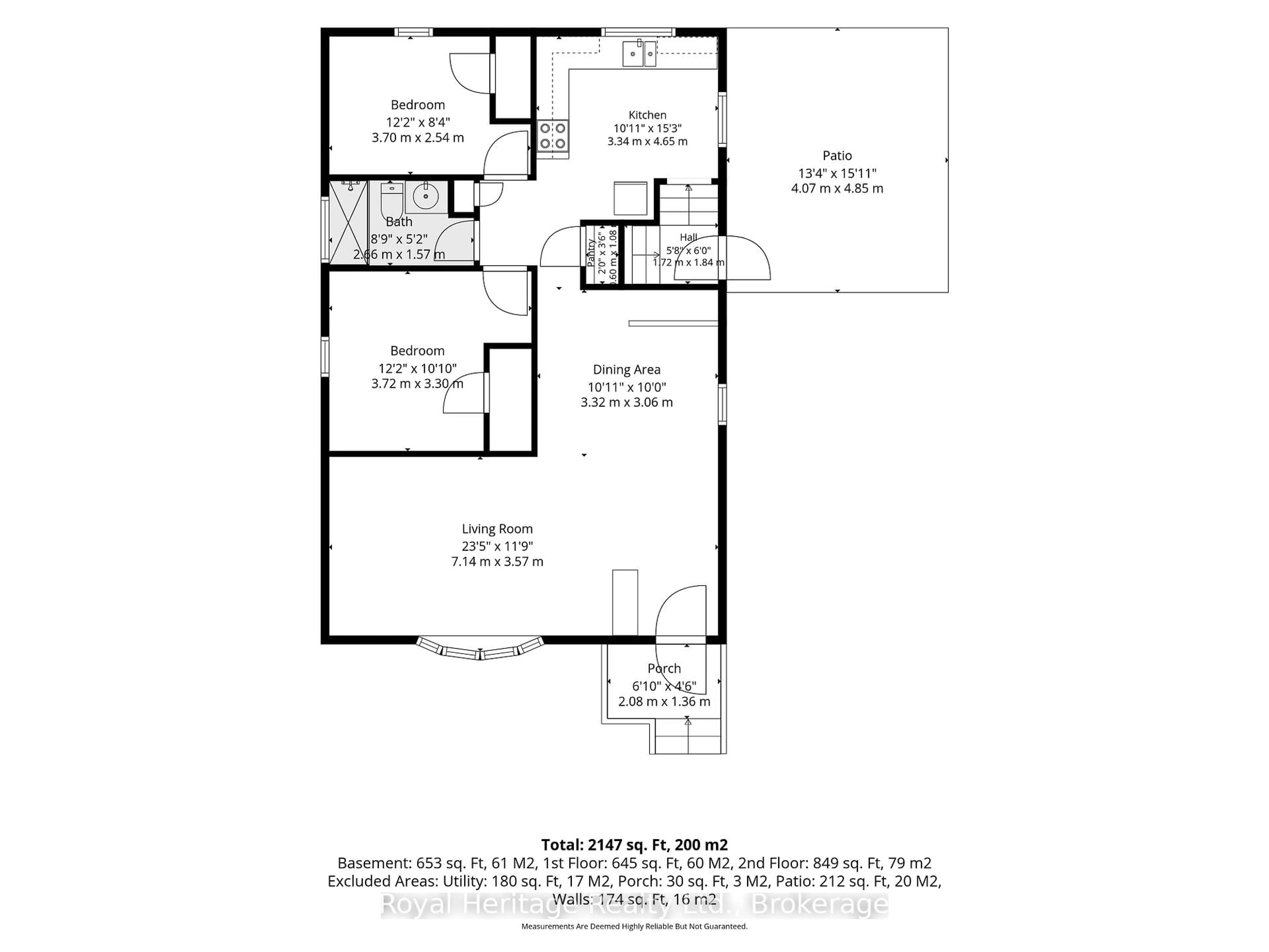 Floor plan for 8 Simmons St, Cramahe Ontario K0K 1S0