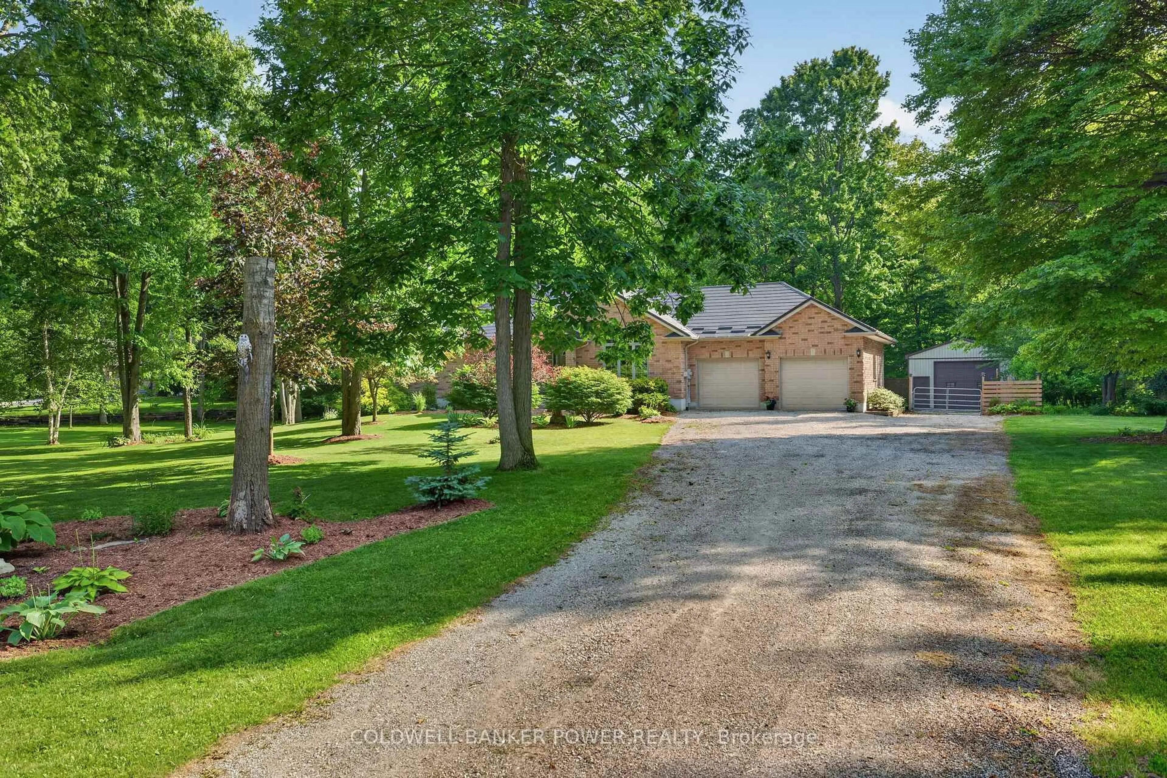 A pic from outside/outdoor area/front of a property/back of a property/a pic from drone, street for 10013 GRAHAM Rd, West Elgin Ontario N0L 2P0