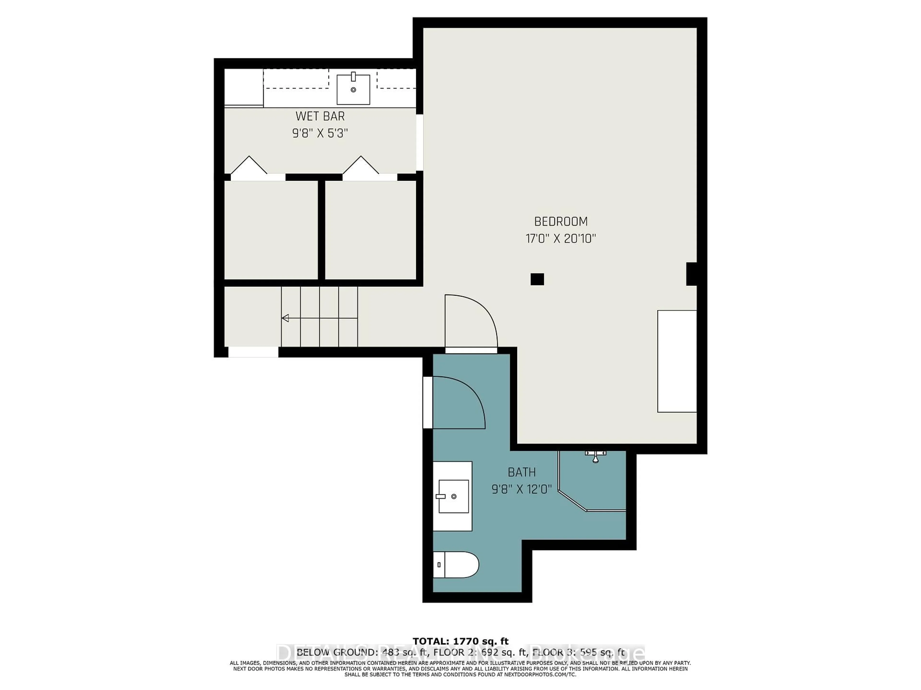 Floor plan for 13 Willowview Way, Ottawa Ontario K2J 2P7