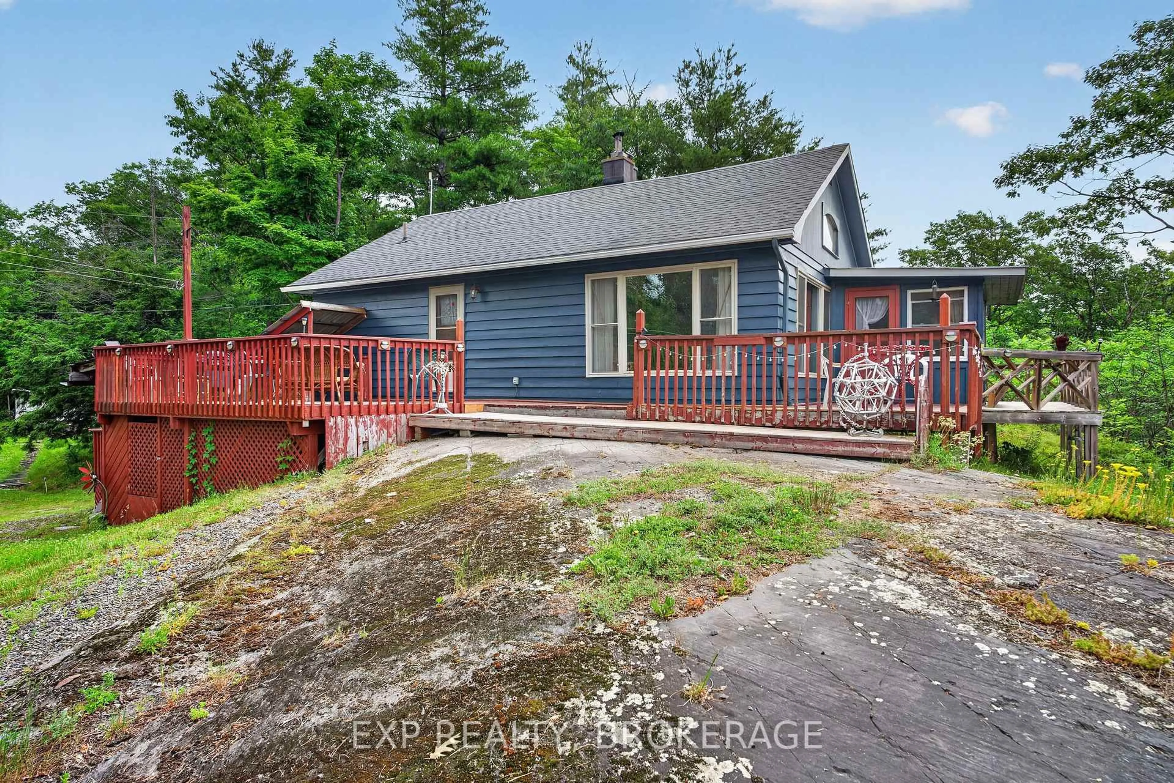 A pic from outside/outdoor area/front of a property/back of a property/a pic from drone, unknown for 1058 PERRY Rd, Cloyne Ontario K0H 1K0
