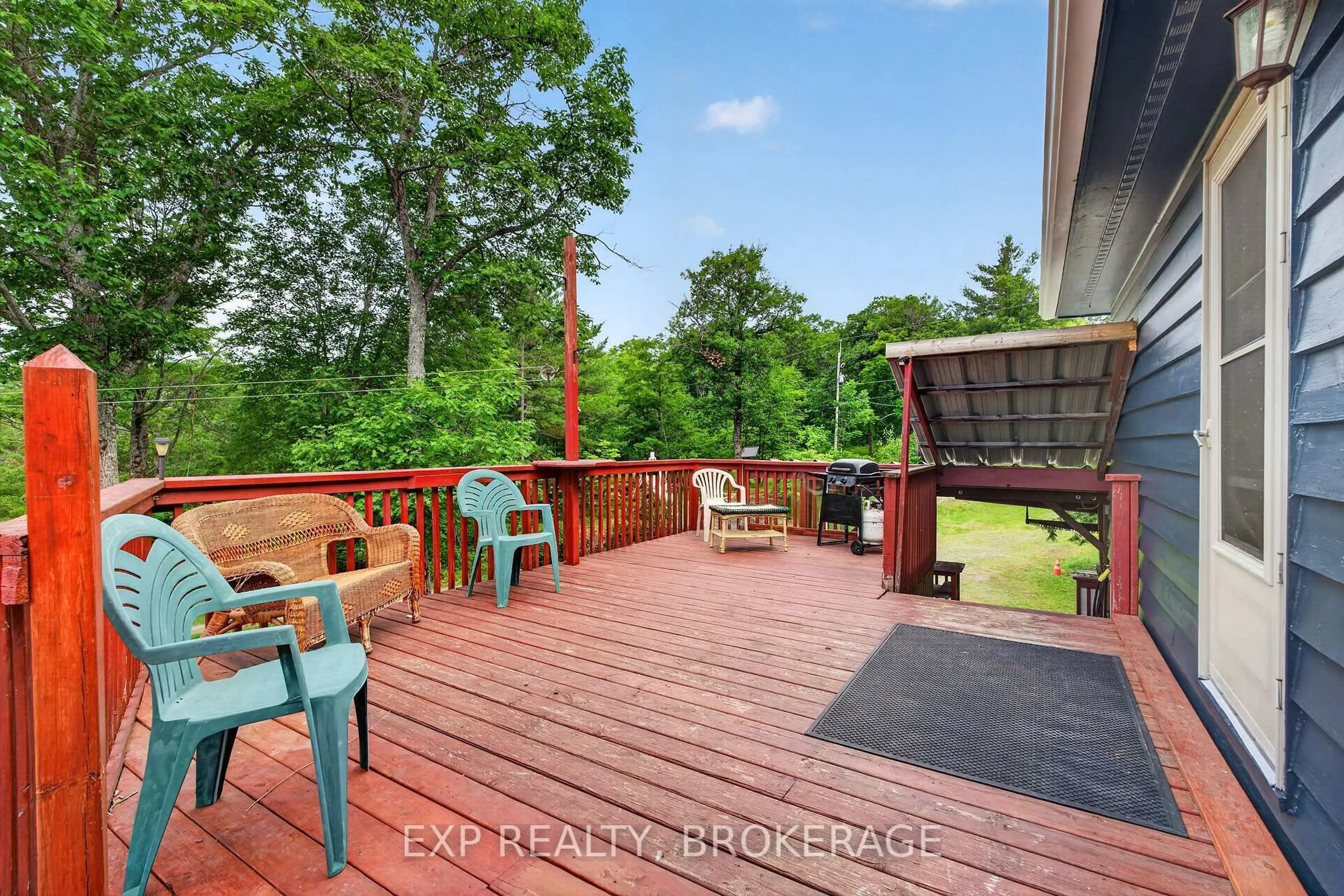 Patio, water/lake/river/ocean view for 1058 PERRY Rd, Cloyne Ontario K0H 1K0