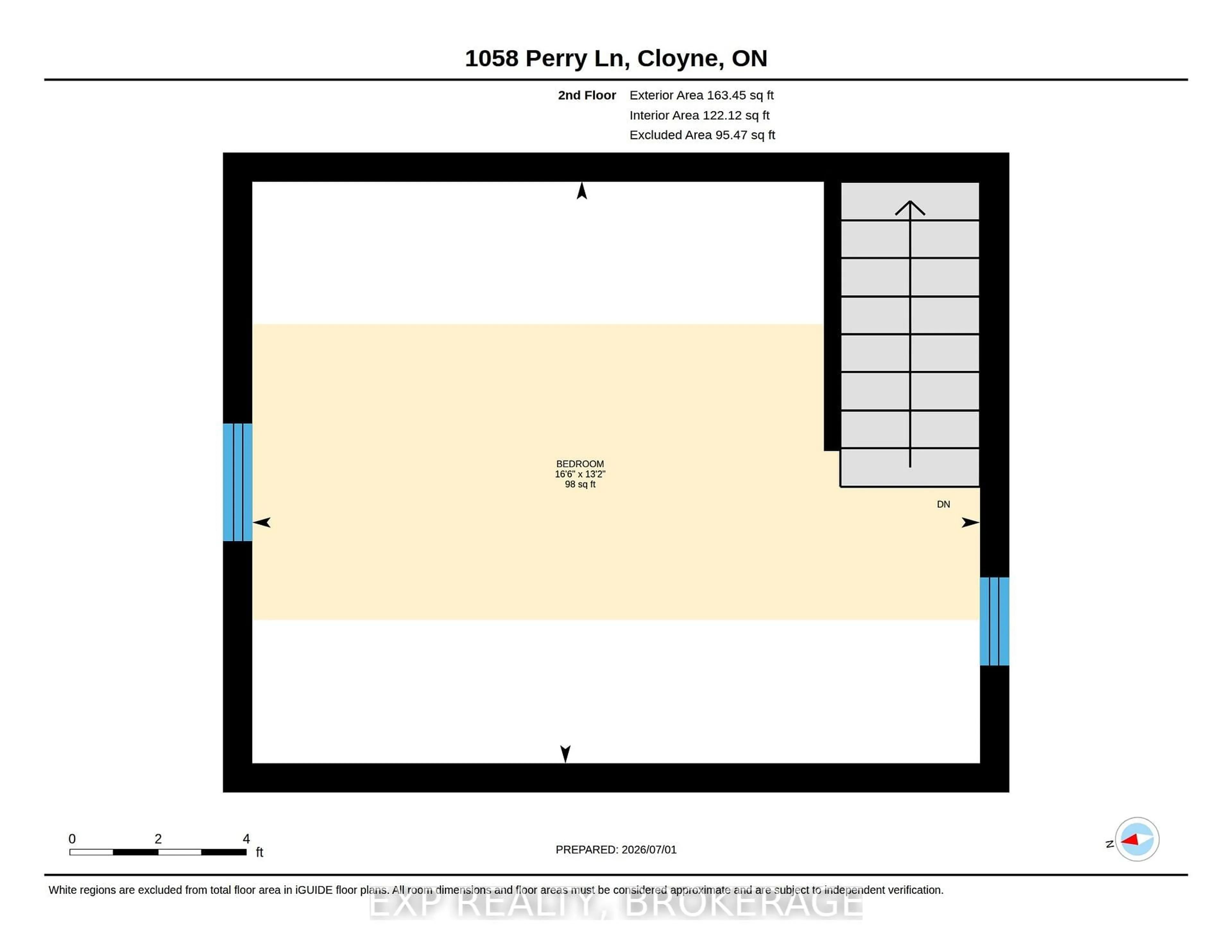 Floor plan for 1058 PERRY Rd, Cloyne Ontario K0H 1K0