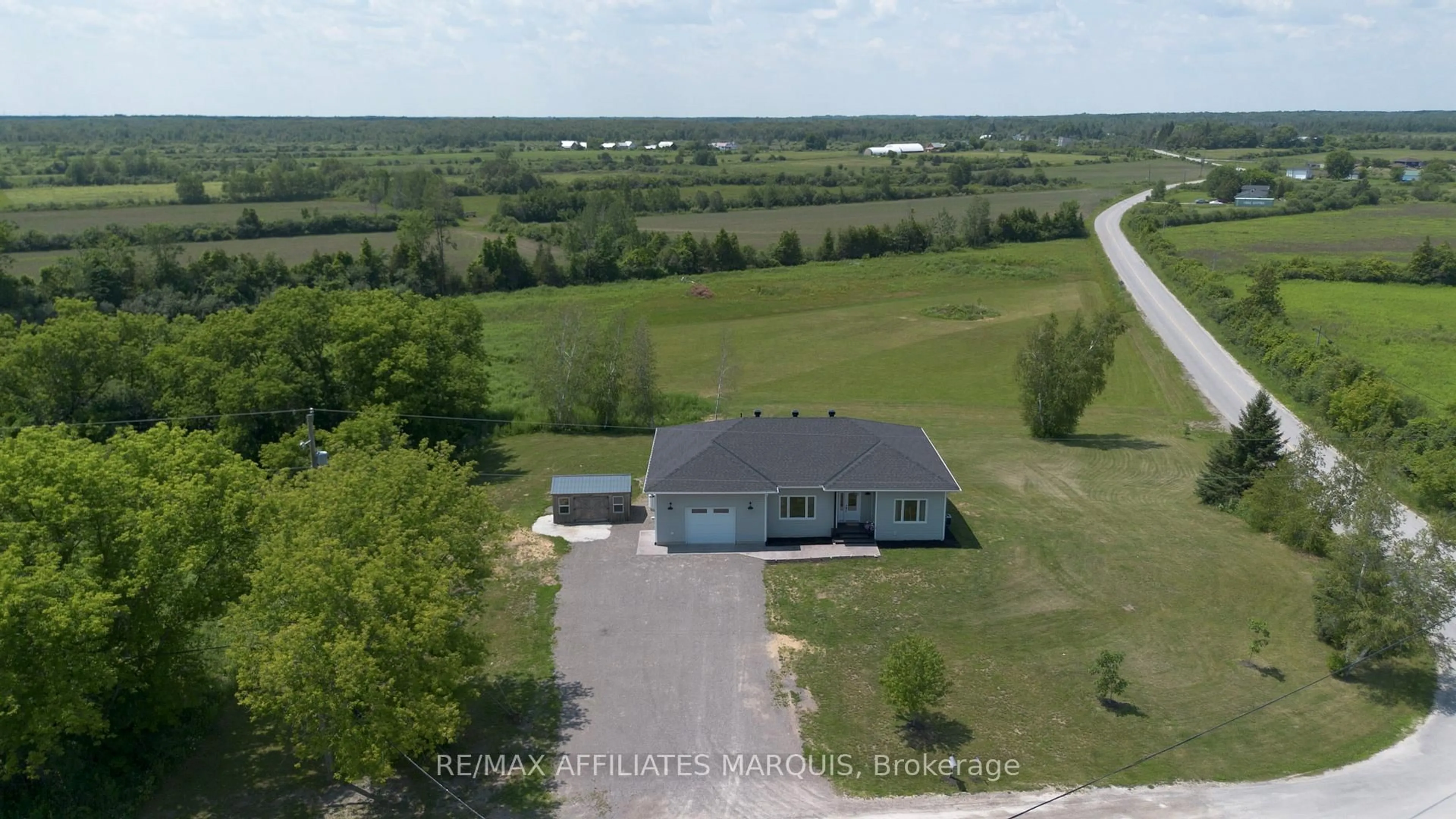 A pic from outside/outdoor area/front of a property/back of a property/a pic from drone, unknown for 485 PIONEER Rd, Merrickville-Wolford Ontario K0G 1N0
