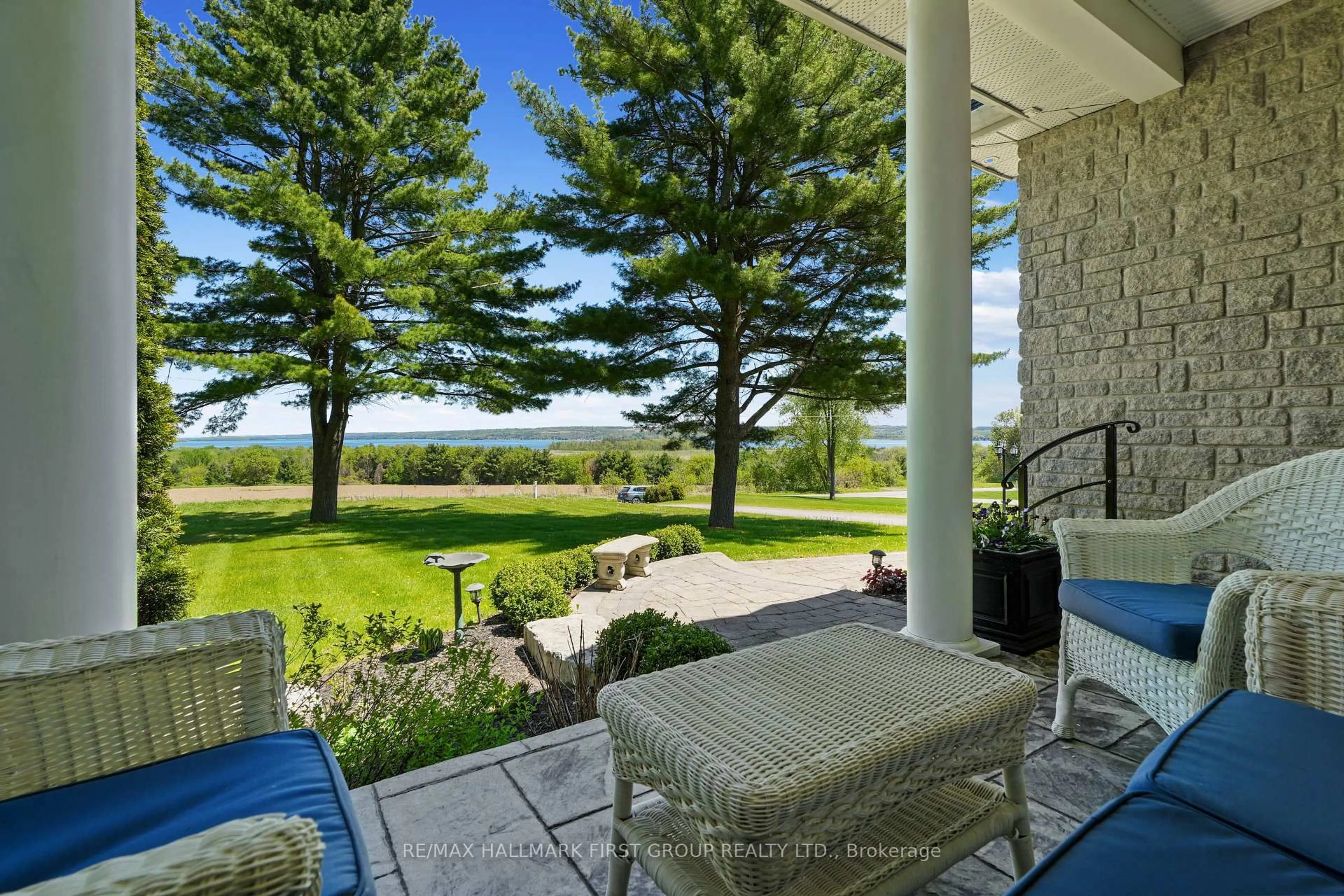 Patio, water/lake/river/ocean view for 9770 Lakeview Lane, Port Hope Ontario L0A 1G0