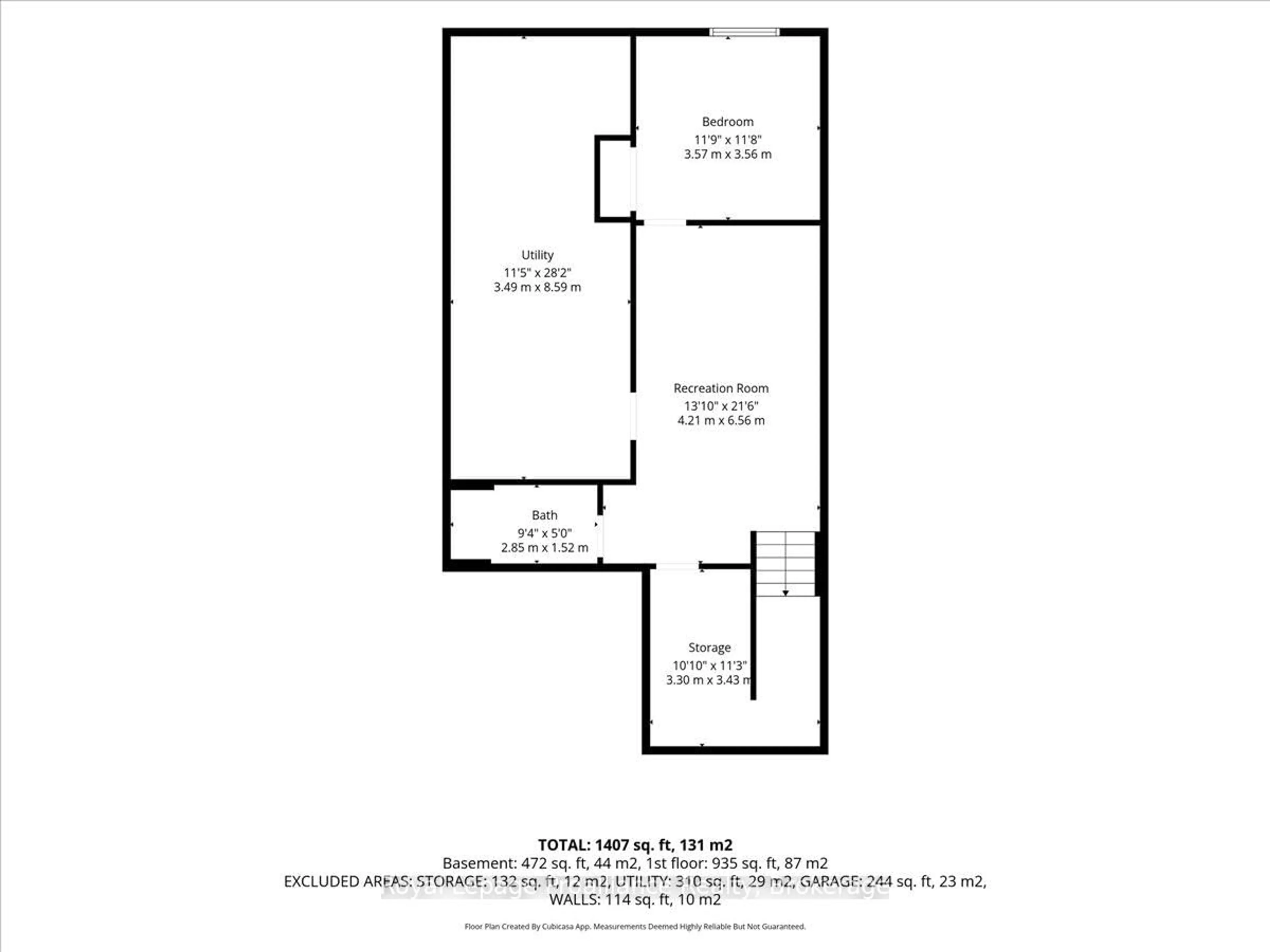 Floor plan for 60 Conger Dr, Prince Edward County Ontario K0K 3L0