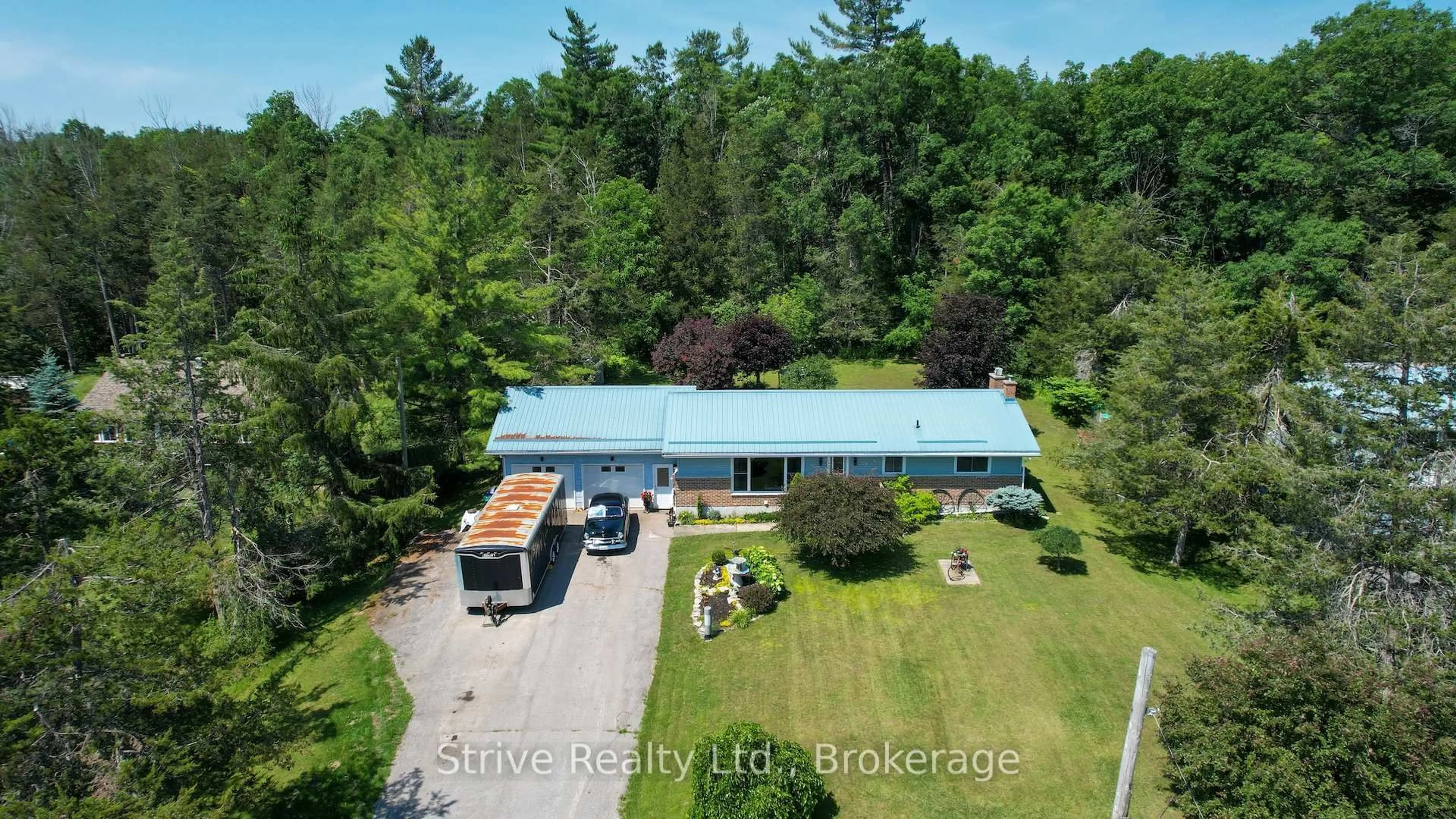 A pic from outside/outdoor area/front of a property/back of a property/a pic from drone, building for 6618 County Rd 50 Rd, Trent Hills Ontario K0L 1L0