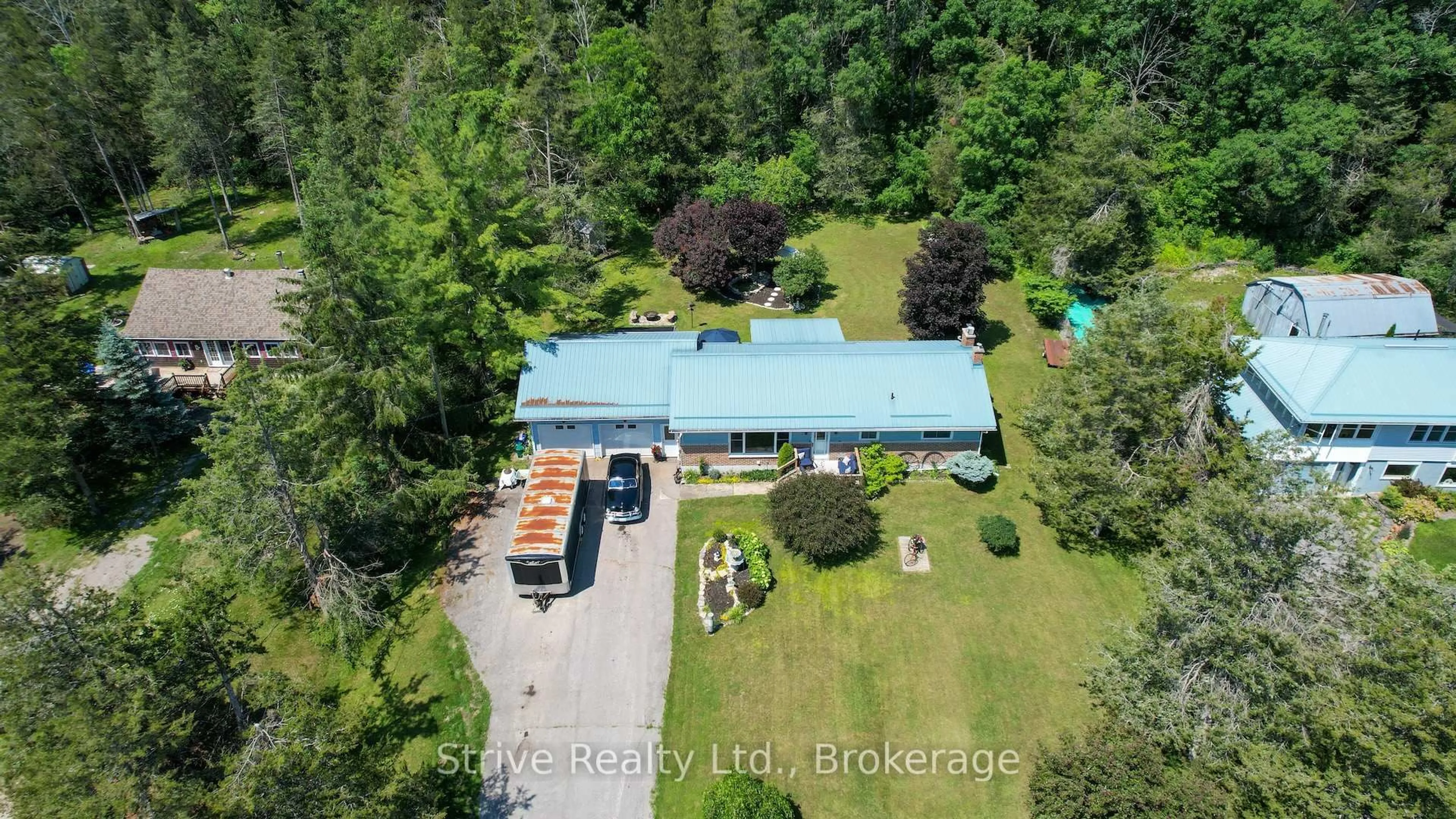 A pic from outside/outdoor area/front of a property/back of a property/a pic from drone, building for 6618 County Rd 50 Rd, Trent Hills Ontario K0L 1L0