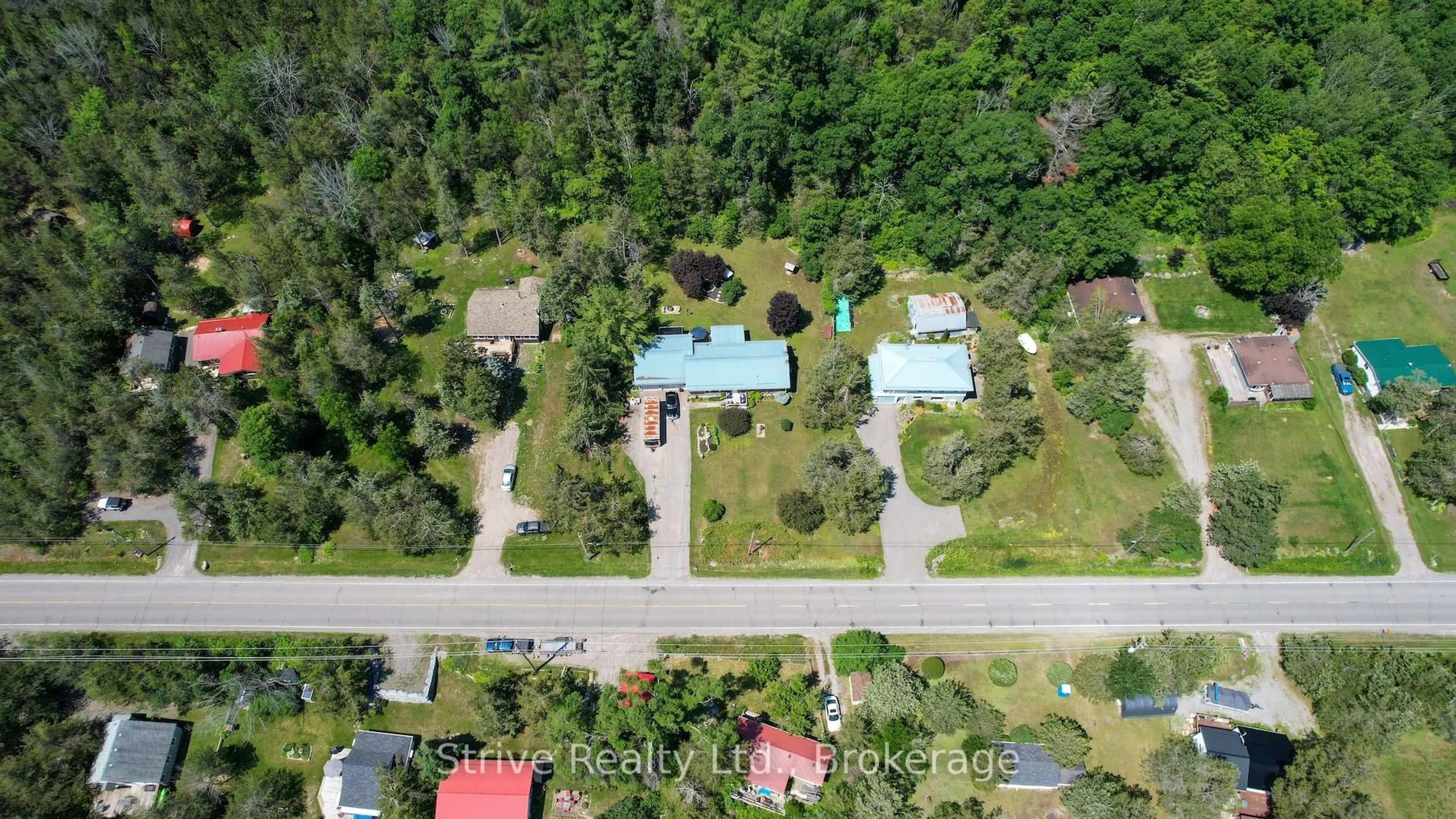 A pic from outside/outdoor area/front of a property/back of a property/a pic from drone, street for 6618 County Rd 50 Rd, Trent Hills Ontario K0L 1L0