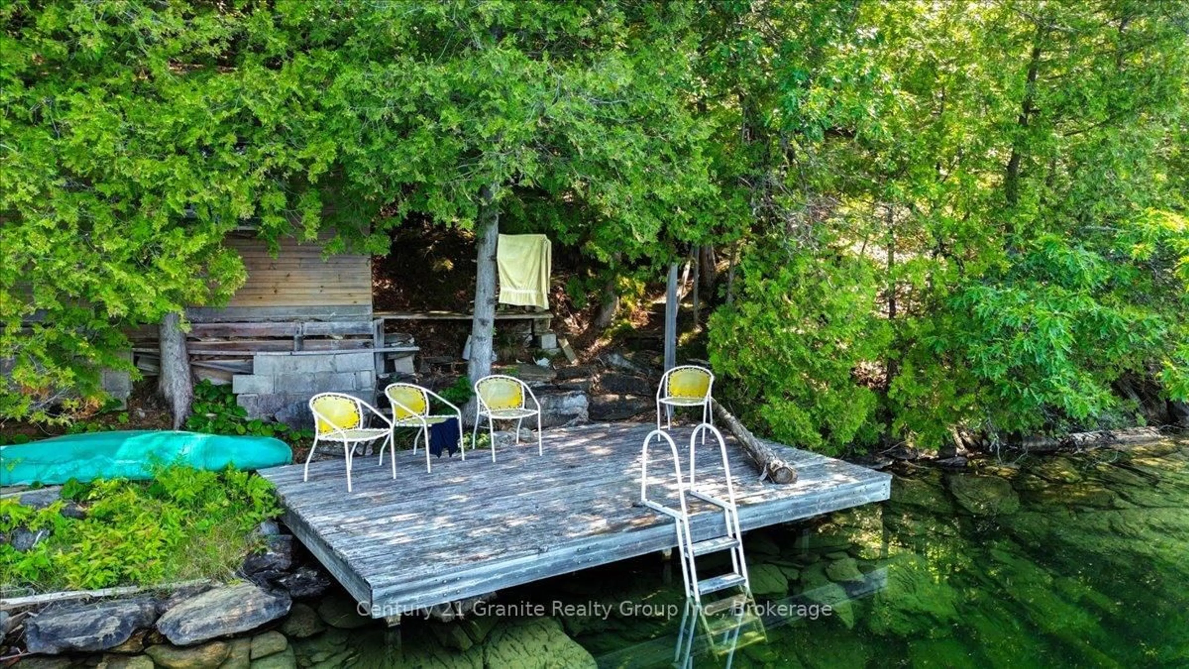 Patio, water/lake/river/ocean view for 88 C Rocky Dr, Bancroft Ontario K0L 1C0