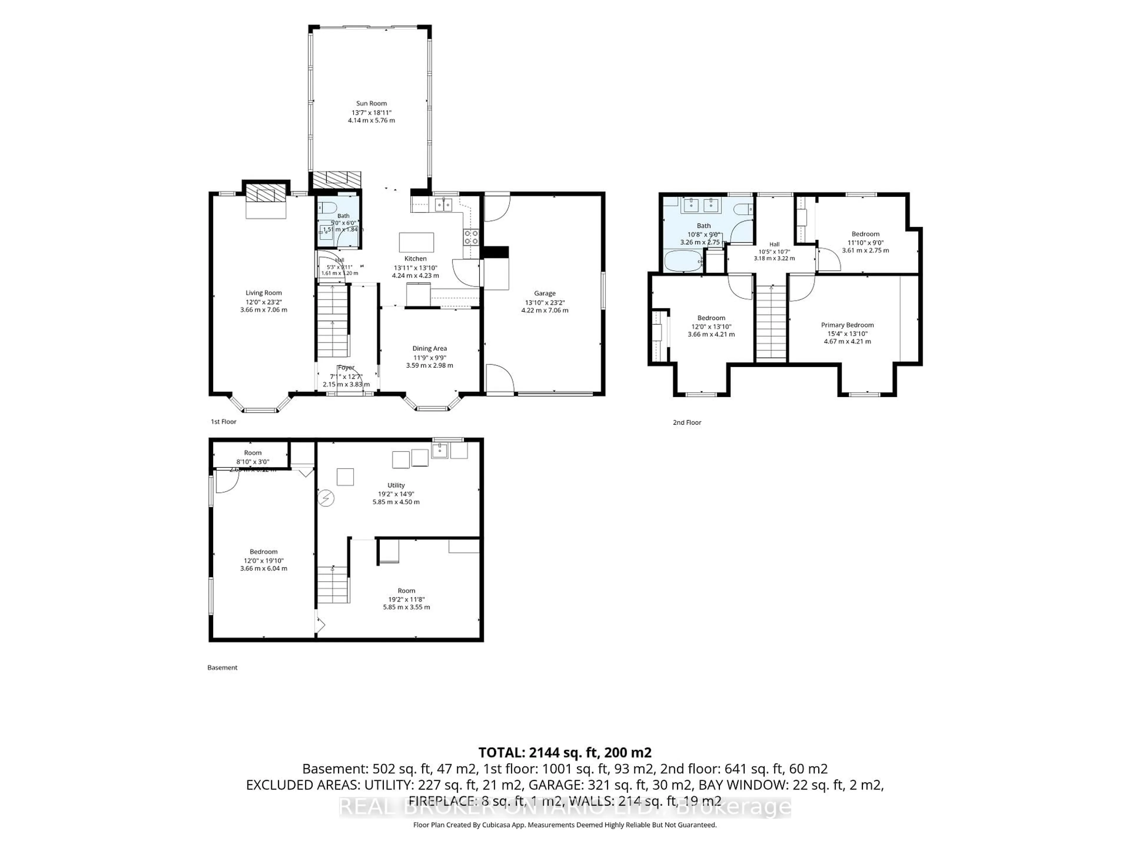 Floor plan for 1015 Queen St, Norfolk Ontario N0J 1E0