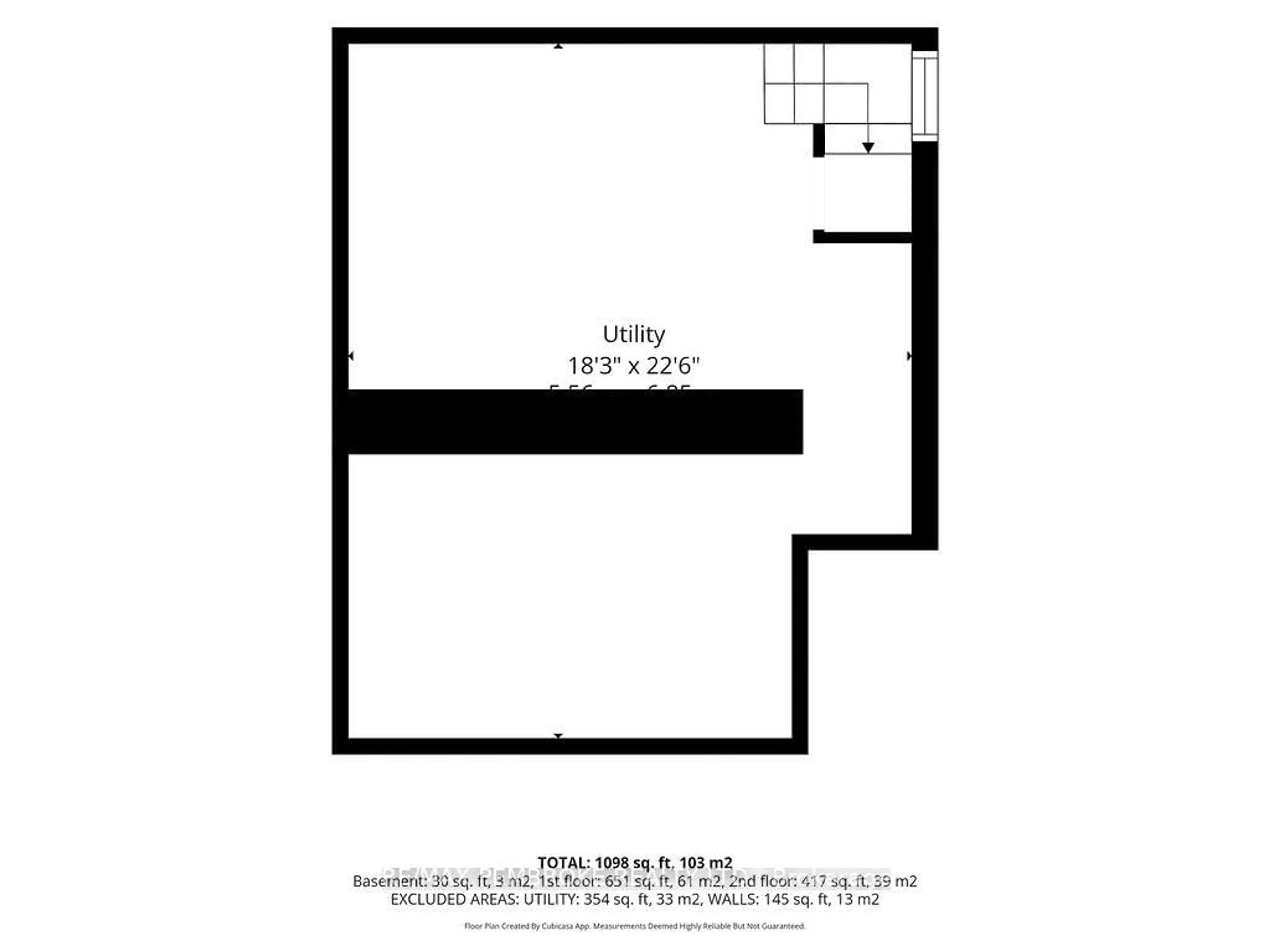 Floor plan for 400 Murray St, Pembroke Ontario K8A 4P4
