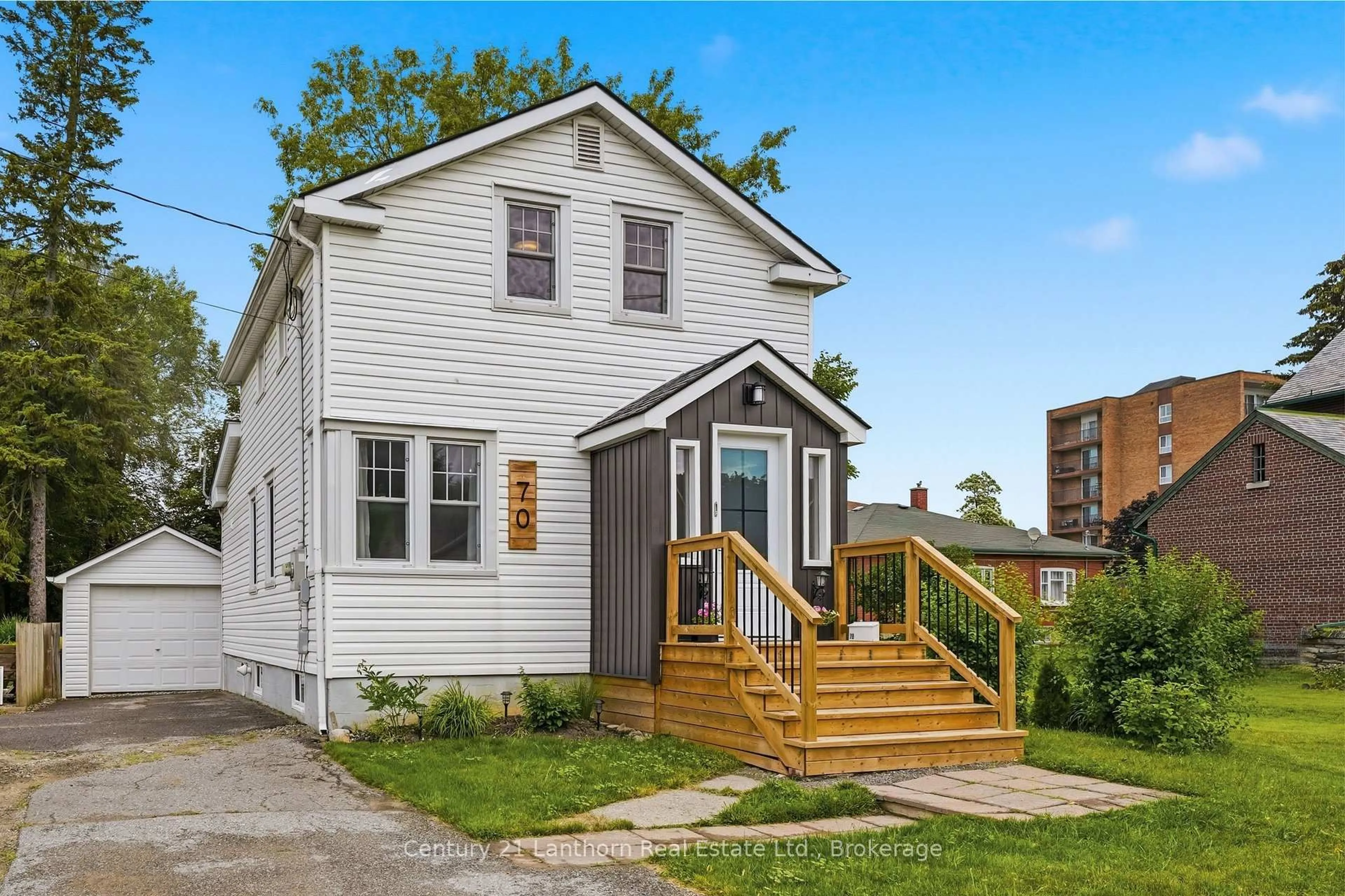 Home with vinyl exterior material, street for 70 Wilkins St, Quinte West Ontario K8V 3M8