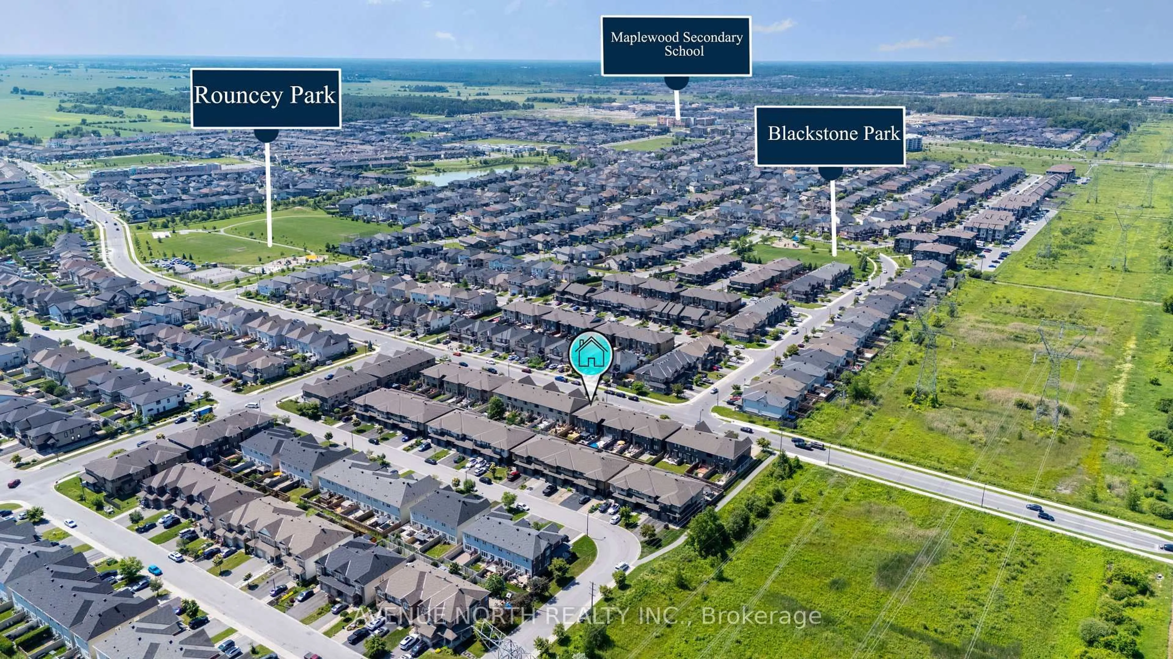 A pic from outside/outdoor area/front of a property/back of a property/a pic from drone, street for 519 Rouncey Rd, Ottawa Ontario K2V 0E2