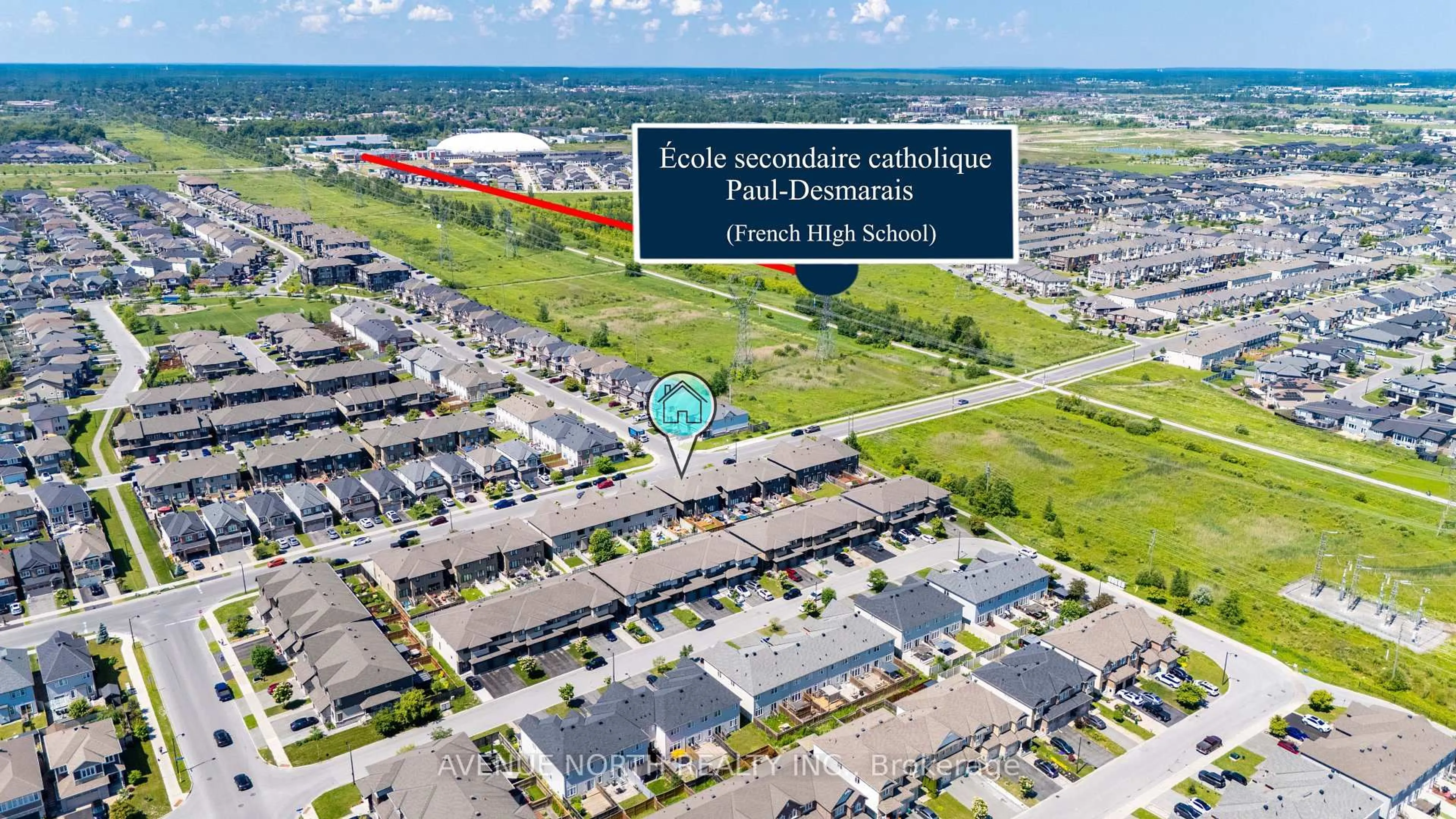 A pic from outside/outdoor area/front of a property/back of a property/a pic from drone, street for 519 Rouncey Rd, Ottawa Ontario K2V 0E2