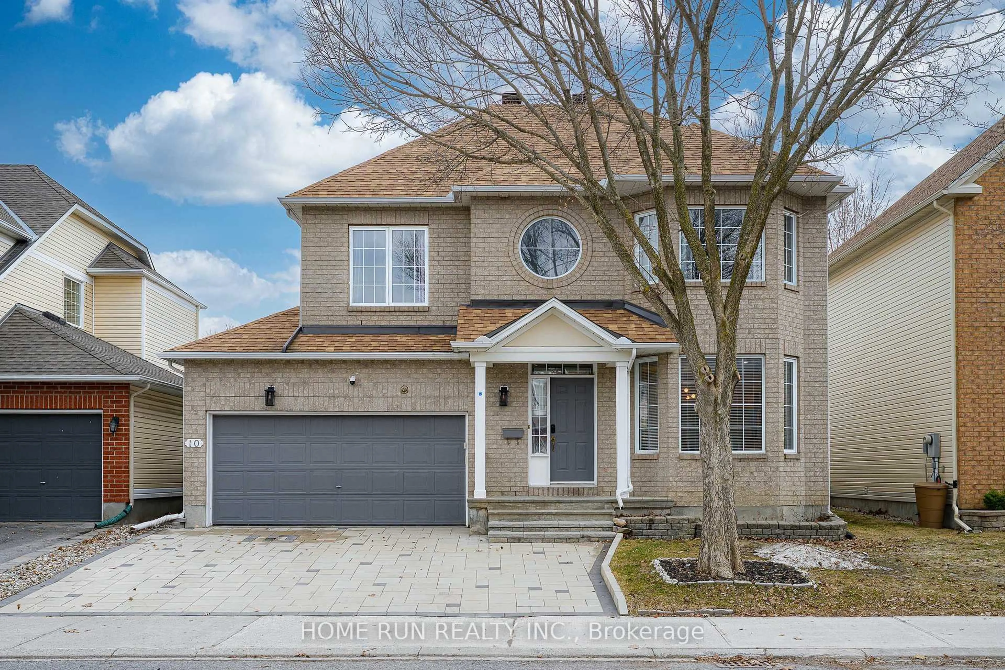 Home with brick exterior material, street for 10 Pavona St, Ottawa Ontario K2G 6T2