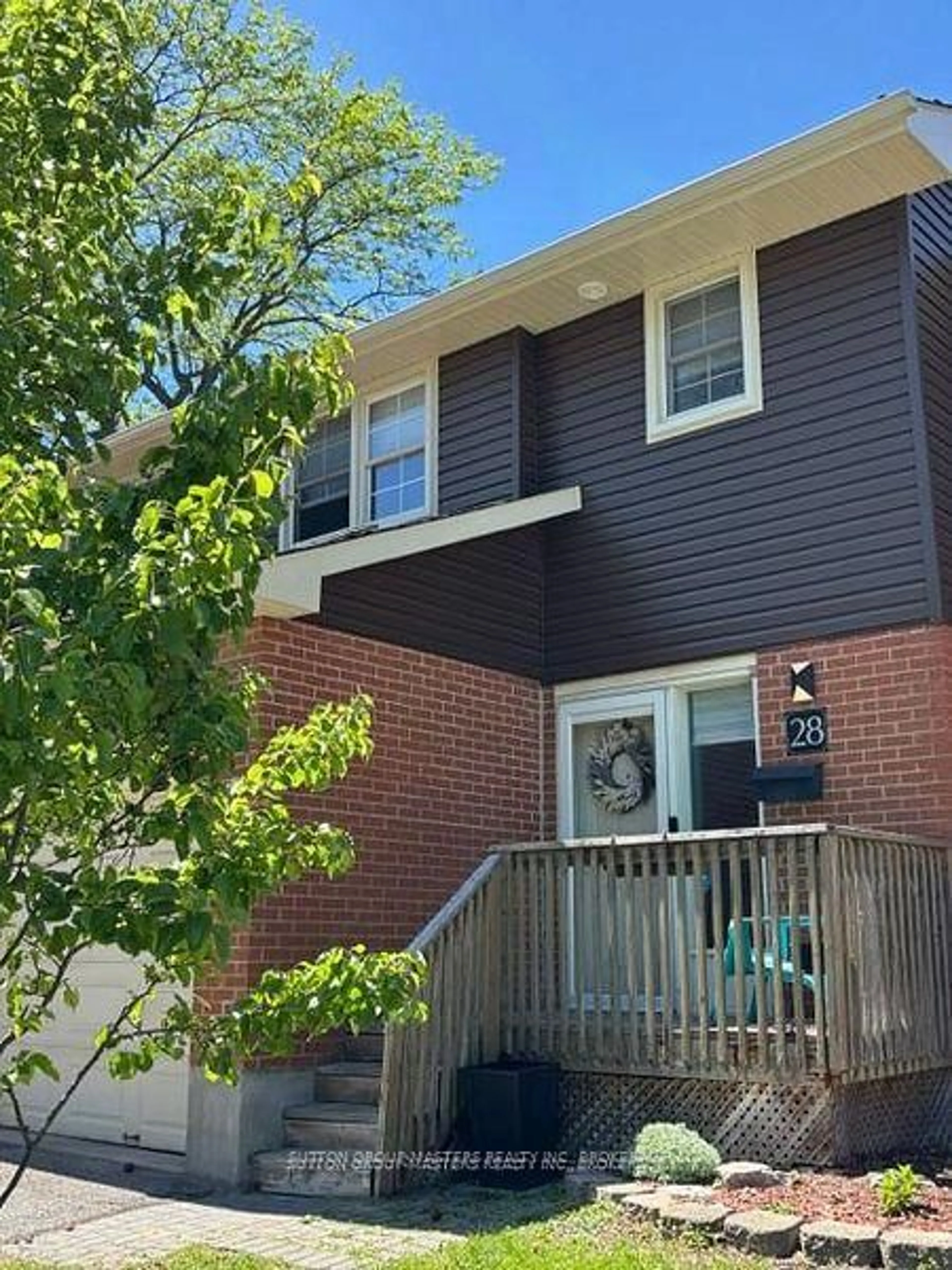 Home with vinyl exterior material, street for 19 MacPherson Ave #28, Kingston Ontario K7M 6W4