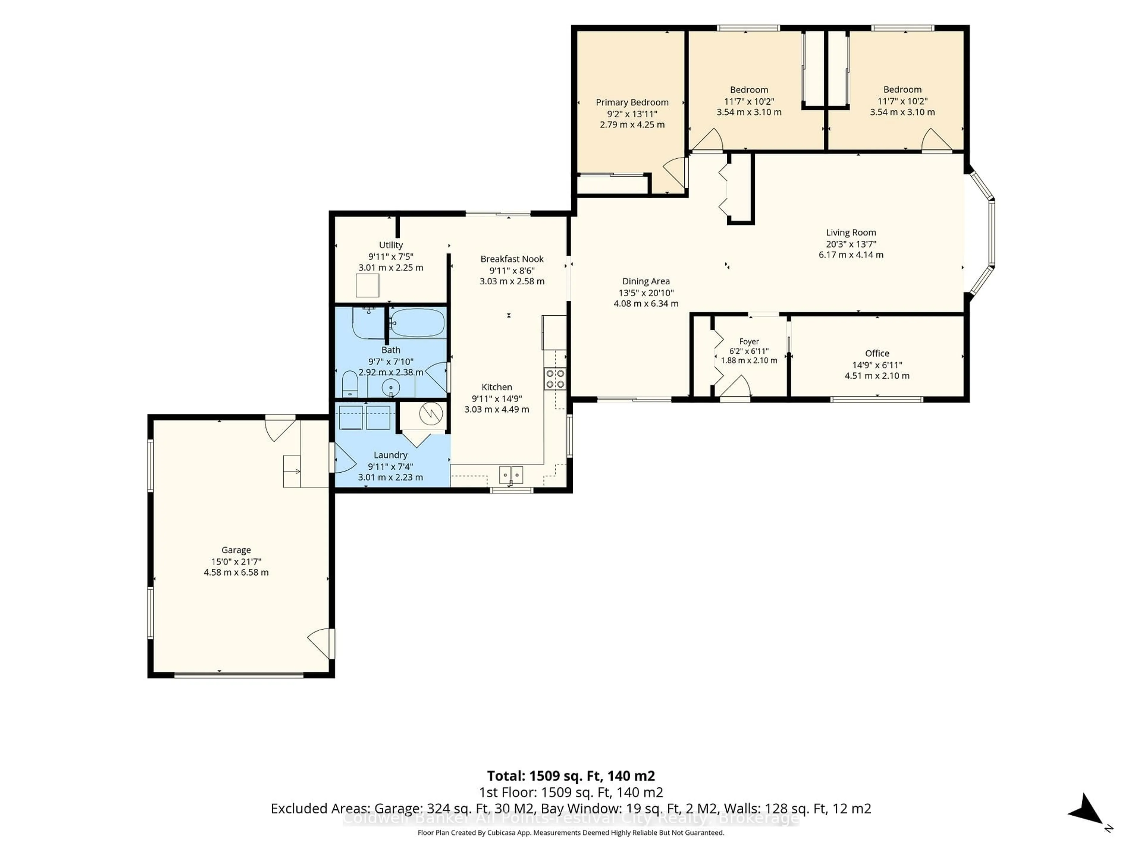 Floor plan for 1 Ravine Park Rd, Goderich Ontario N7A 3X8