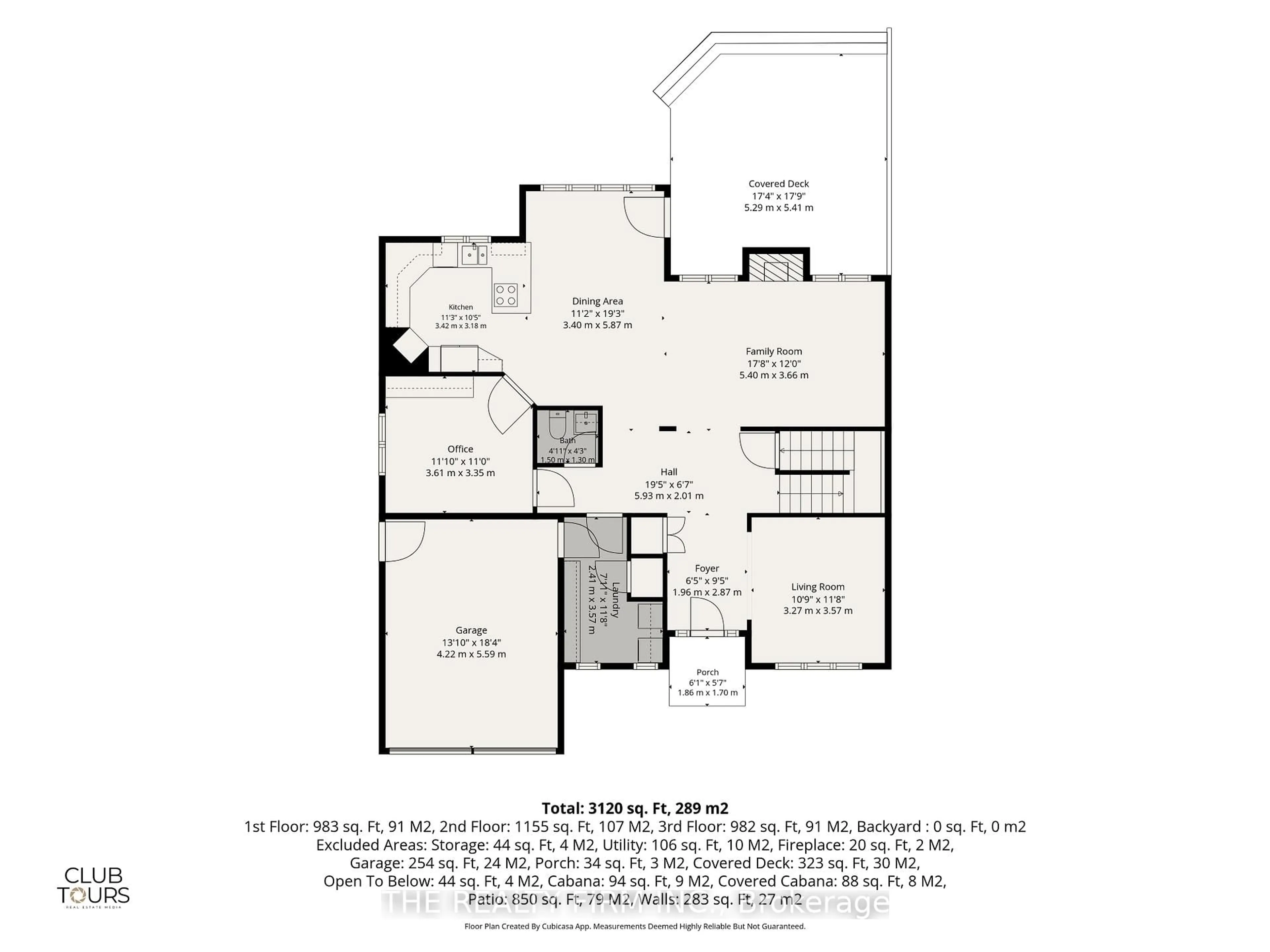 Floor plan for 16 Fitzwilliam Blvd, London North Ontario N6H 5H9