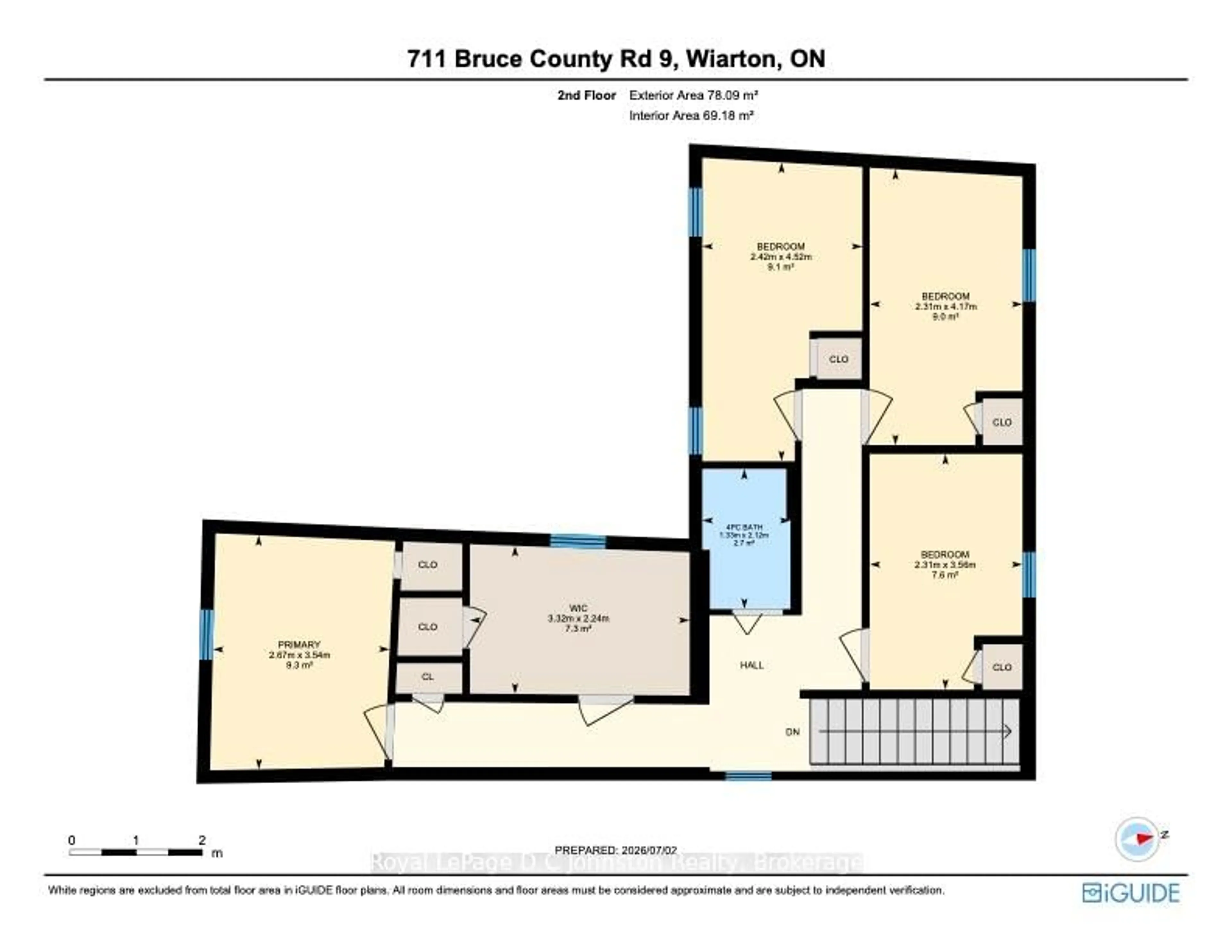 Floor plan for 711 Bruce Rd 9 Rd, South Bruce Peninsula Ontario N0H 2T0