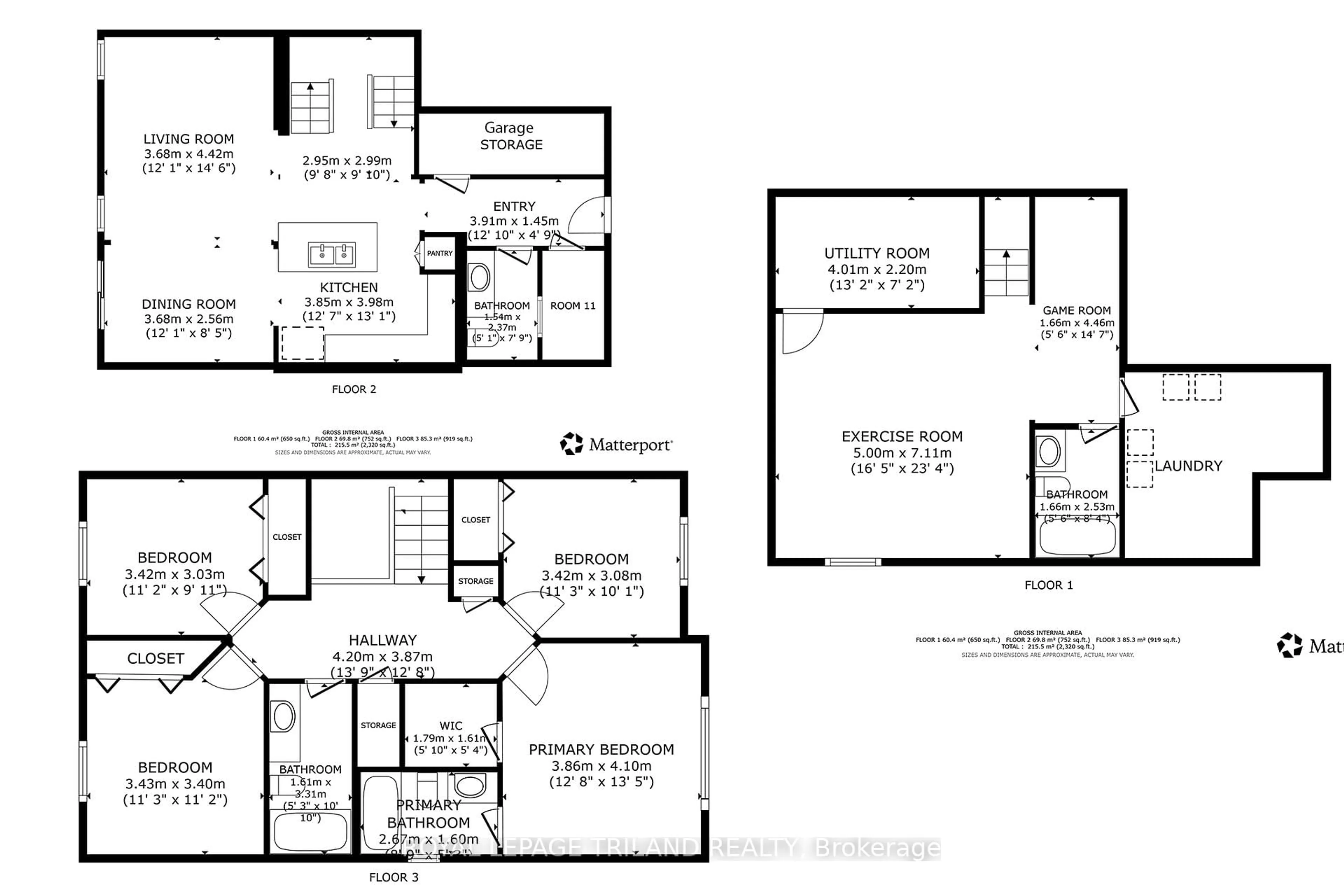 Floor plan for 11 Empire Pkwy, St. Thomas Ontario N5R 0E9