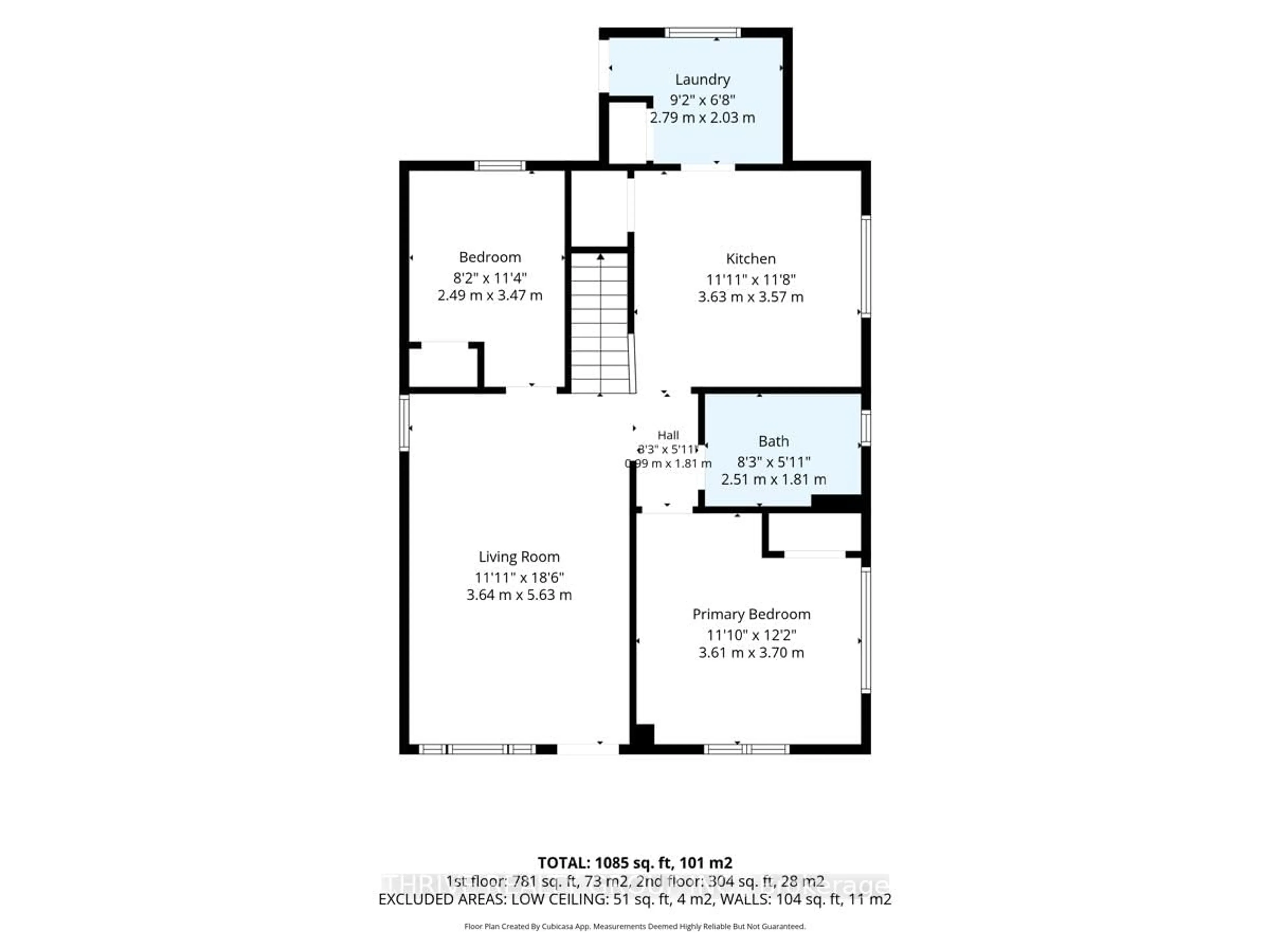 Floor plan for 37 Emery St, London South Ontario N6J 1R7