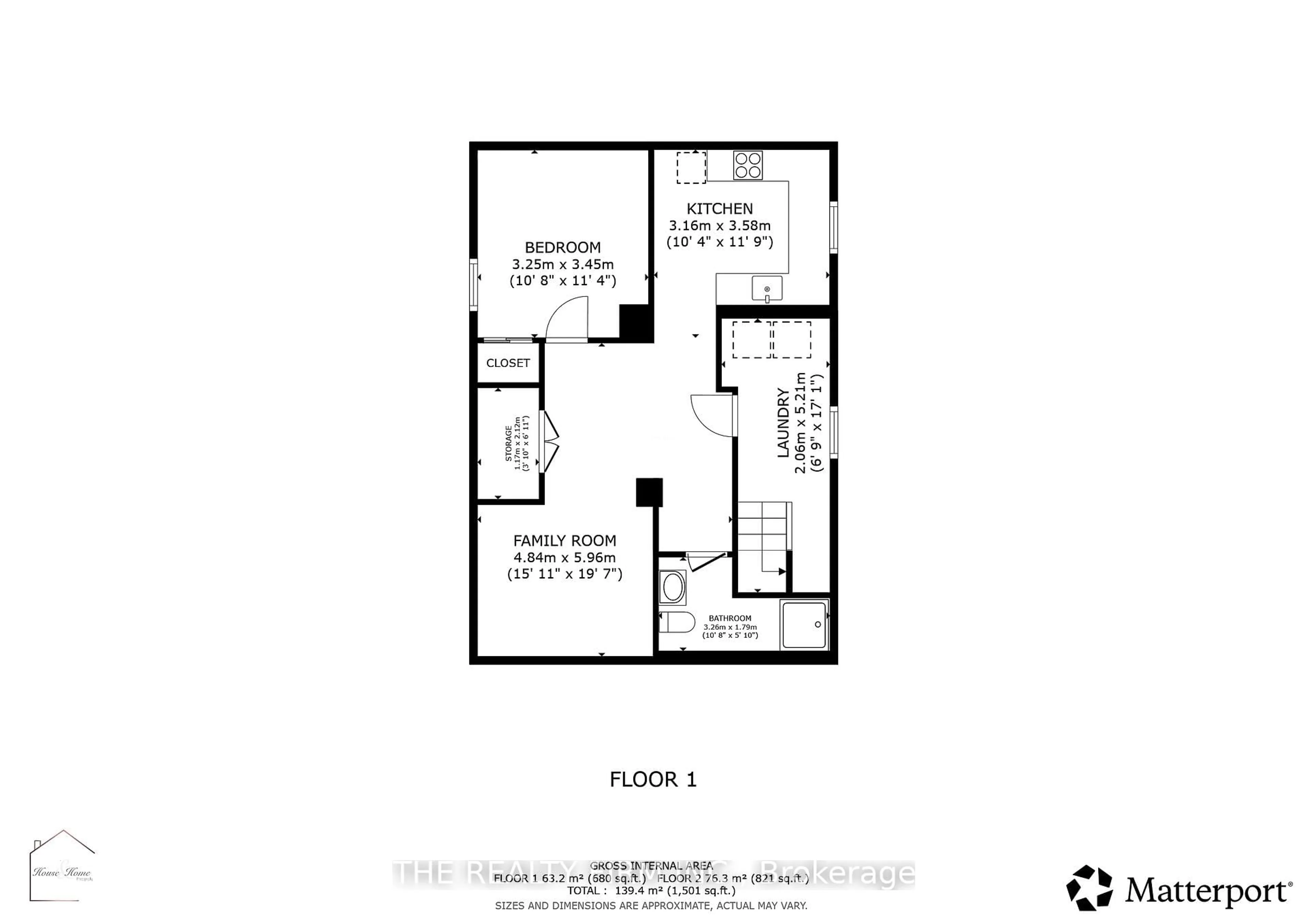 Floor plan for 1319 Wilton Ave, London East Ontario N5W 2H5