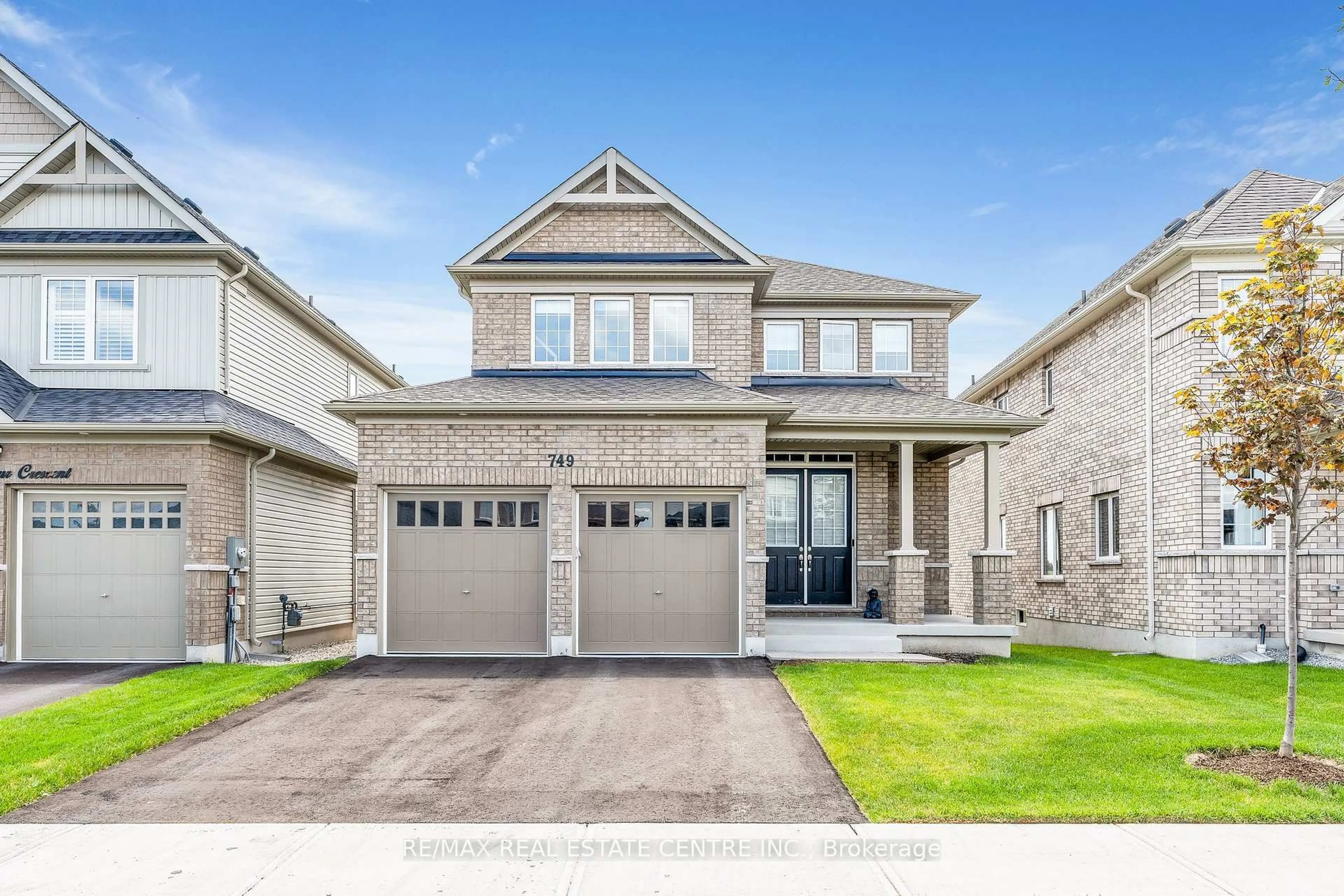 Home with brick exterior material, street for 749 Gilmour Cres, Shelburne Ontario L9V 3X2