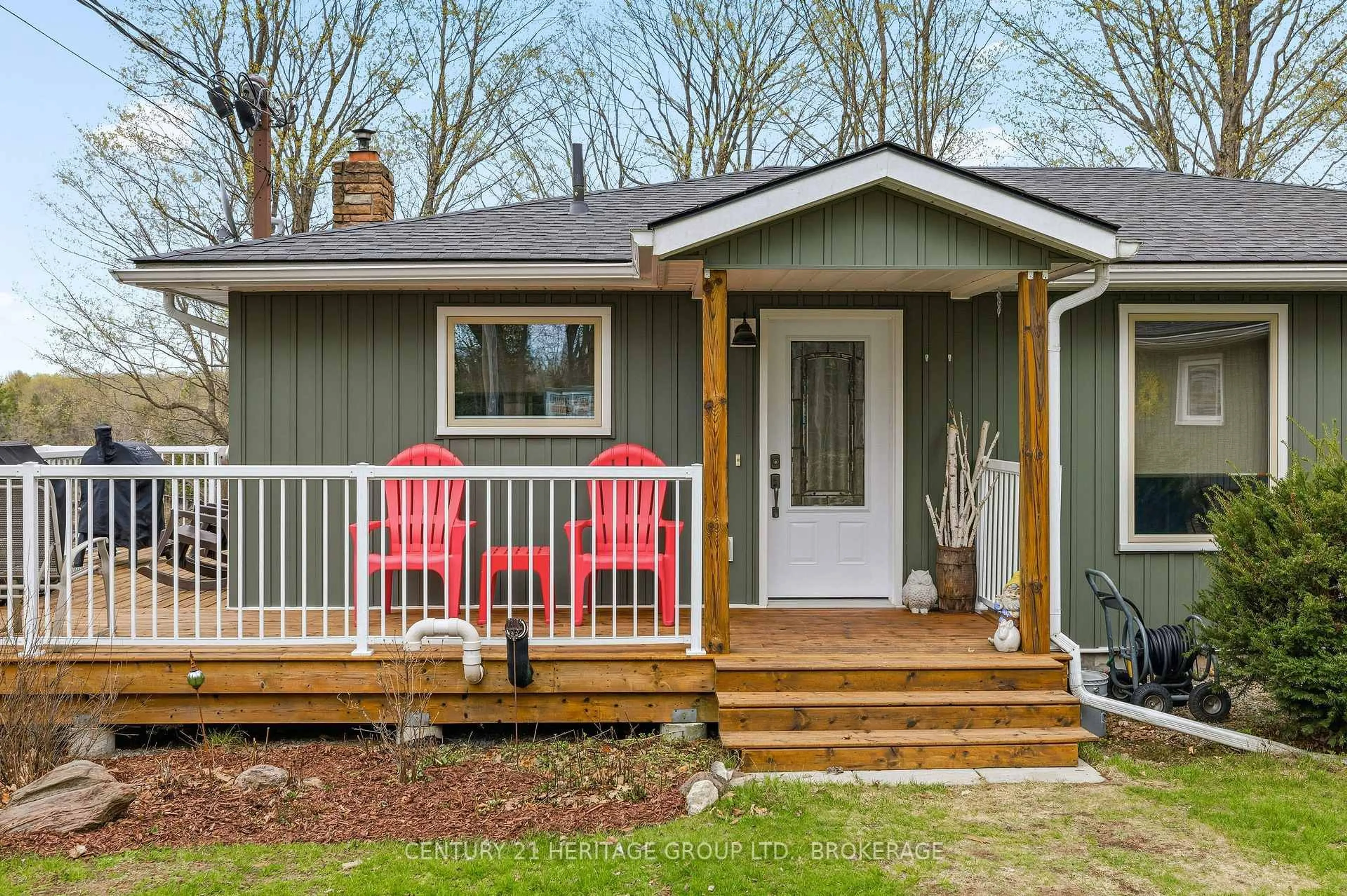 Home with vinyl exterior material, street for 2097 Hambly Lane, Hartington Ontario K0H 1W0