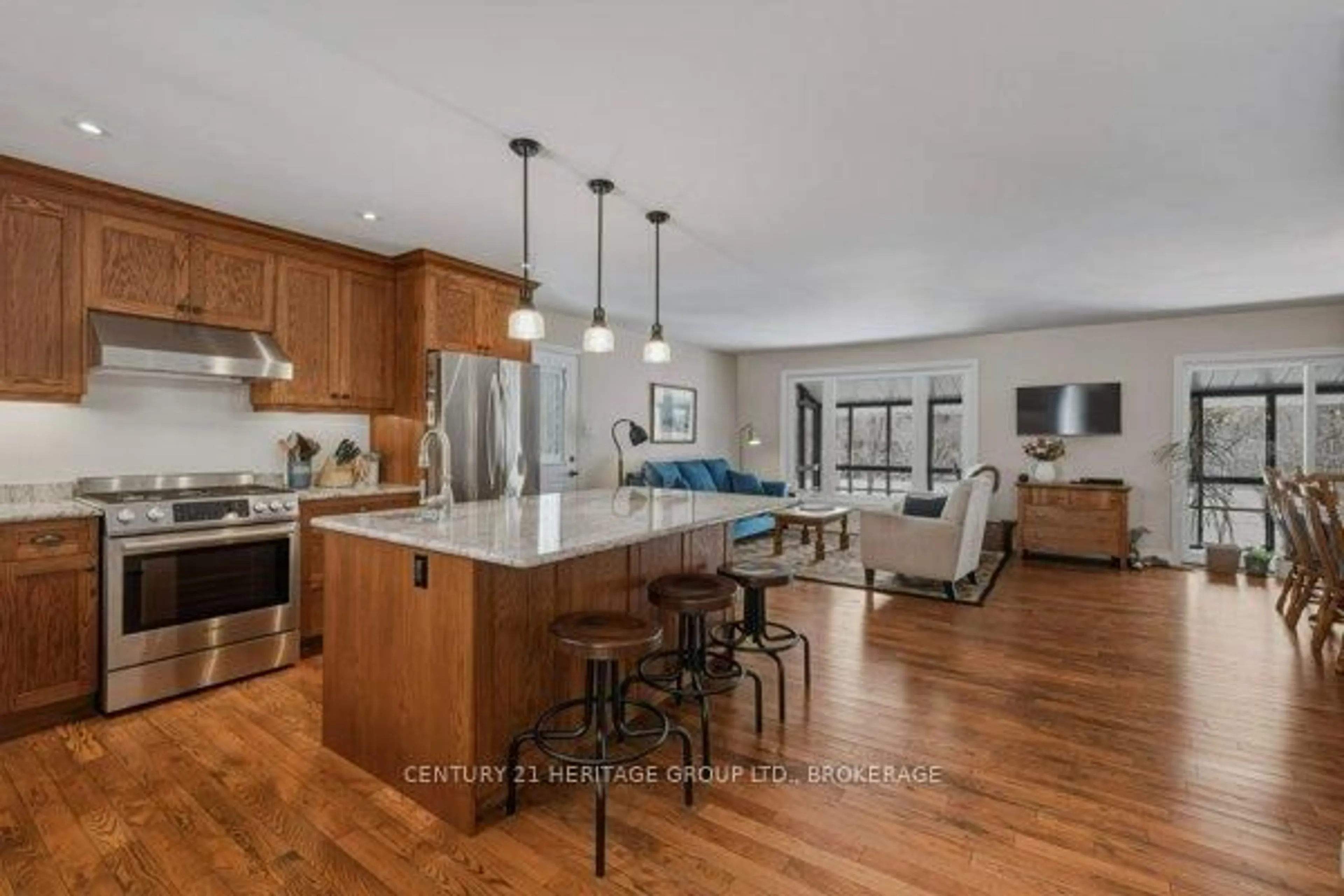 Open concept kitchen, unknown for 2097 Hambly Lane, Hartington Ontario K0H 1W0