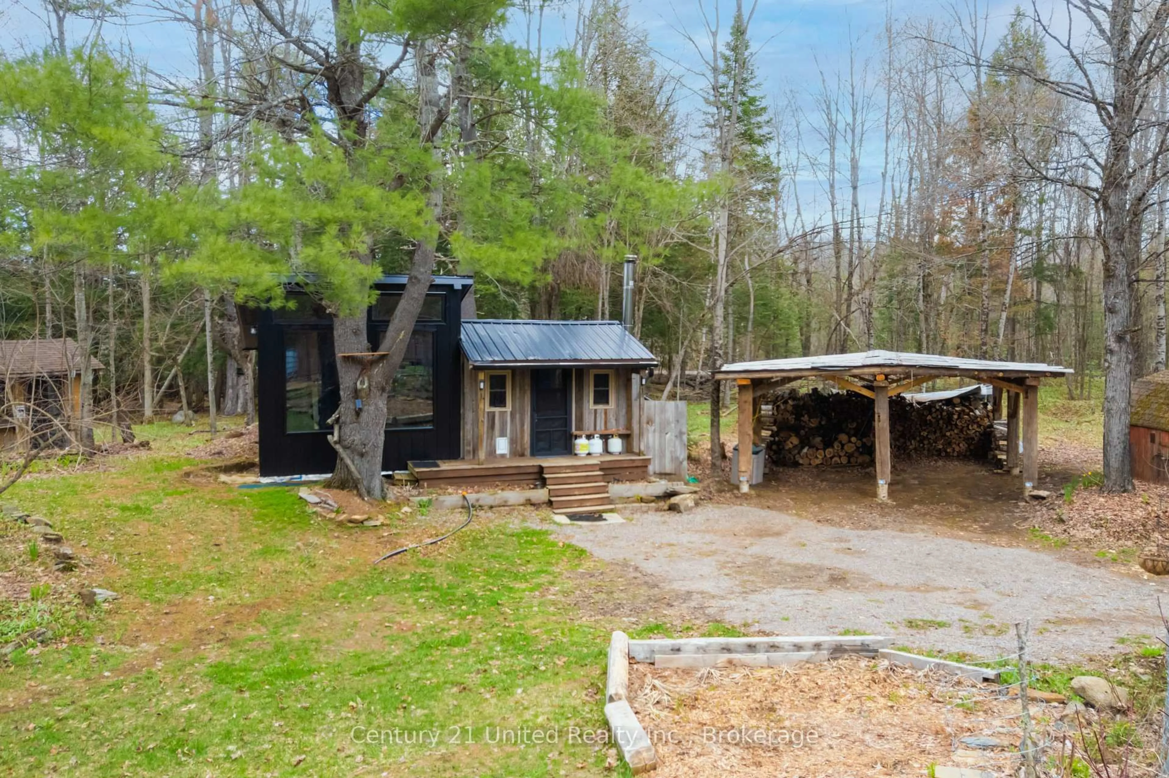 A pic from outside/outdoor area/front of a property/back of a property/a pic from drone, forest/trees view for 0 Near Bannockburn Rd, Madoc Ontario K0K 1Y0