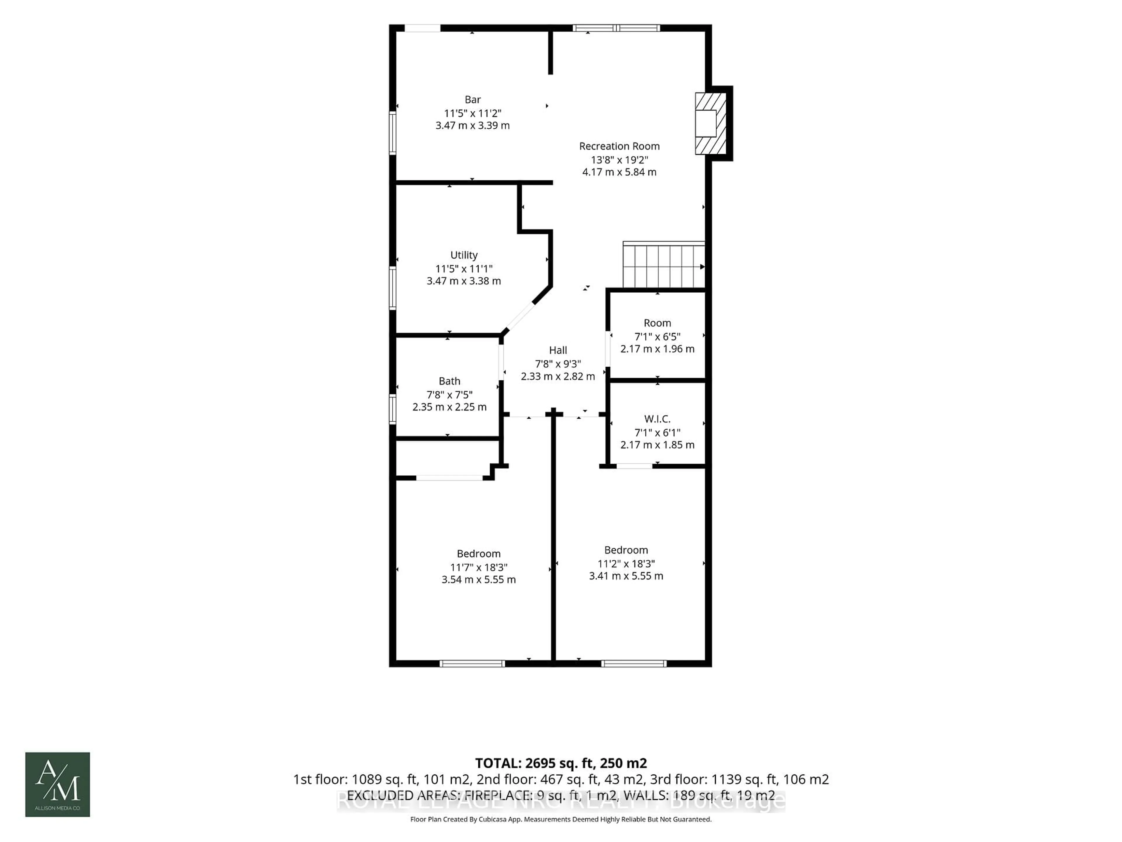 Floor plan for 979 CRESCENT Rd, Fort Erie Ontario L2A 4R6