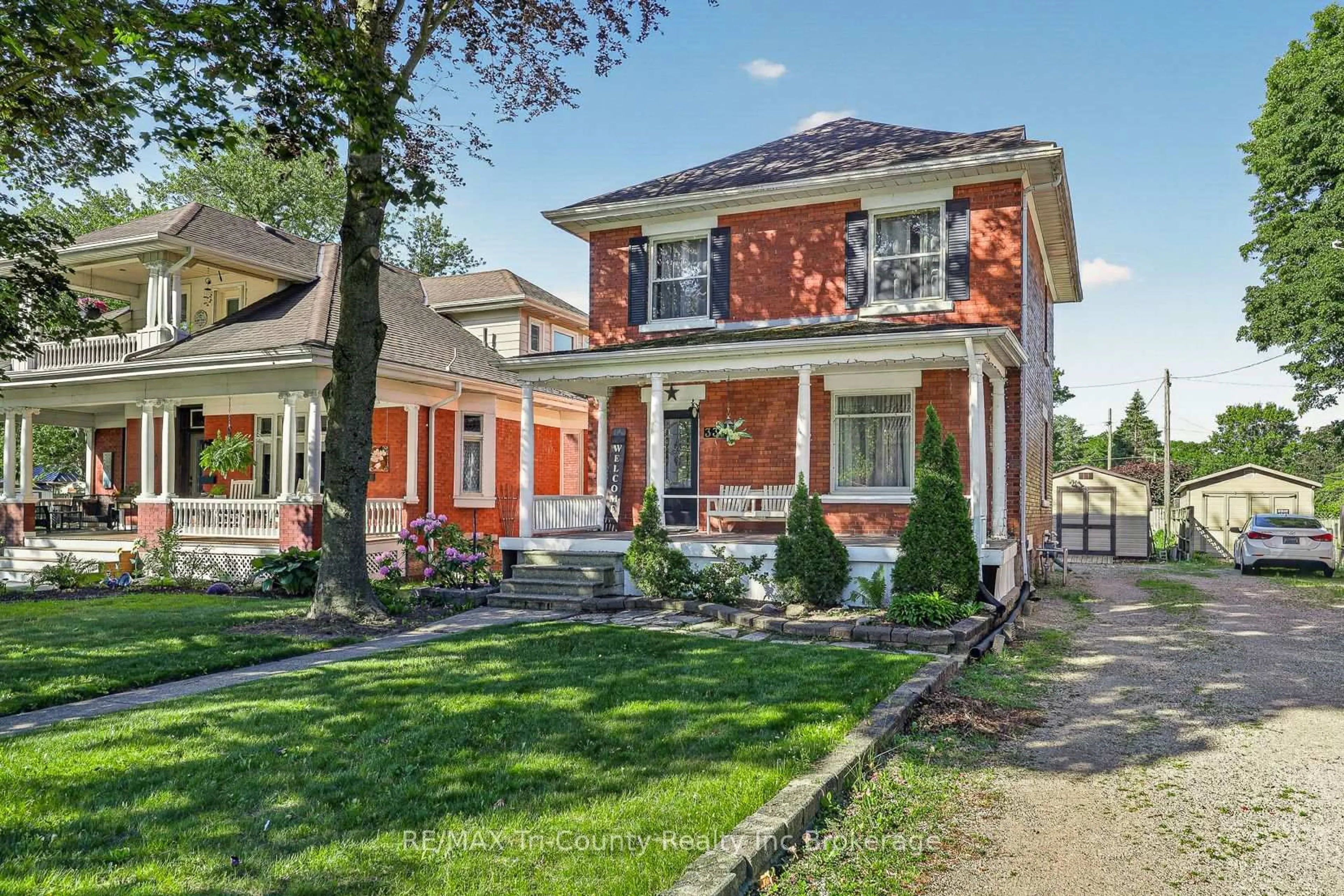 Home with brick exterior material, street for 335 Broadway St, Tillsonburg Ontario N4G 3S4