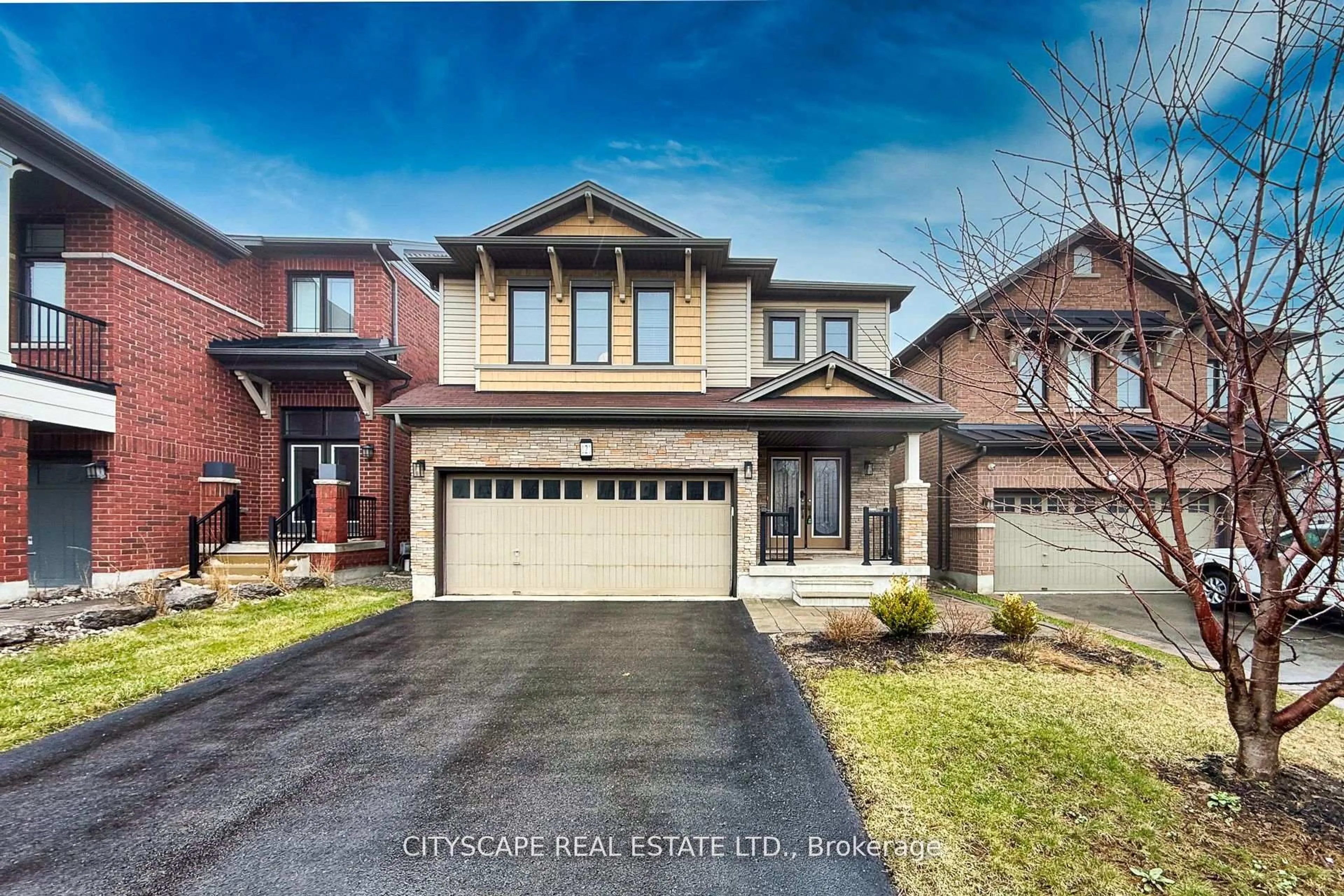 Home with brick exterior material, street for 121 Crafter Cres, Hamilton Ontario L8J 0H8