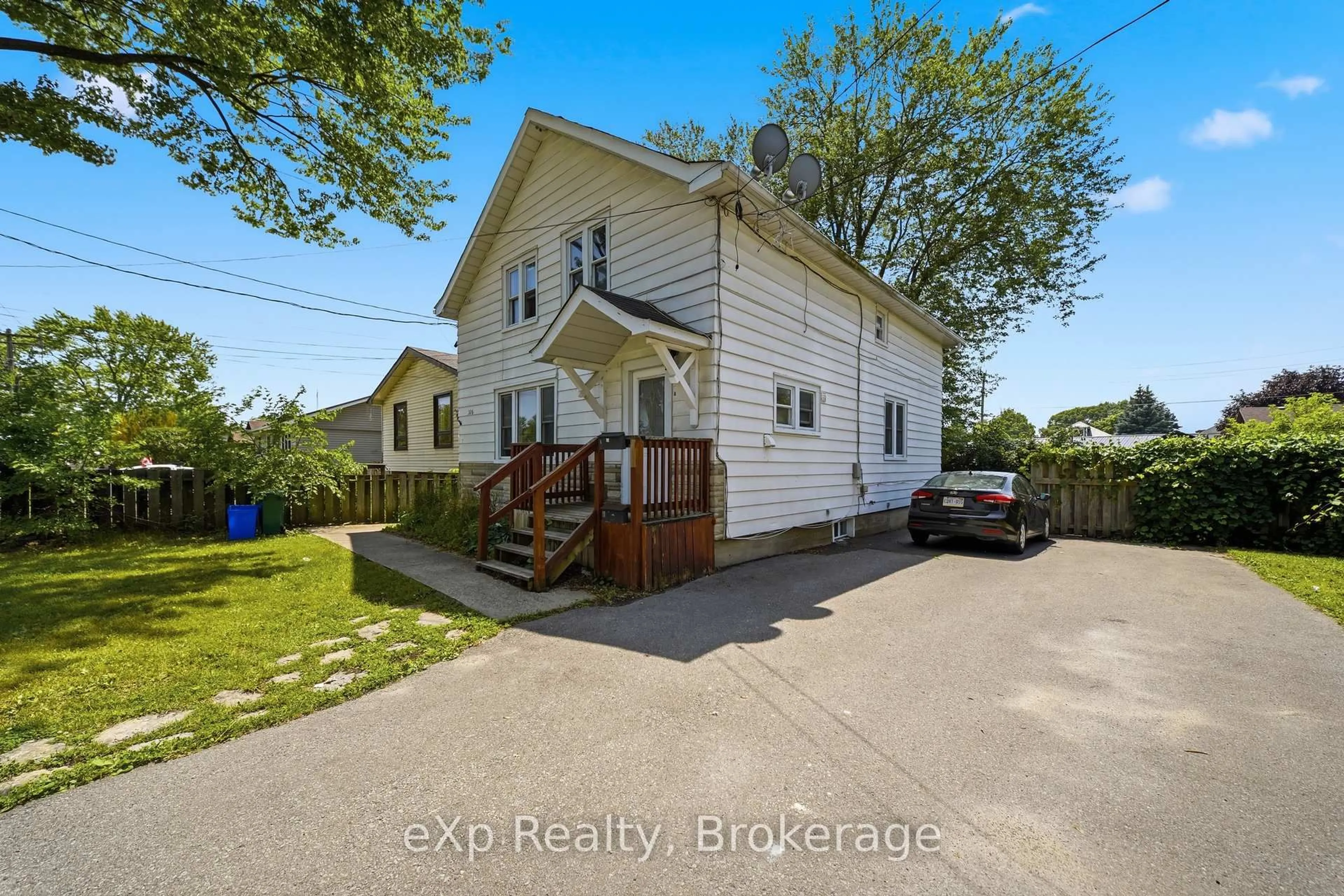 A pic from outside/outdoor area/front of a property/back of a property/a pic from drone, unknown for 326 Sidney St, Quinte West Ontario K8V 2T9