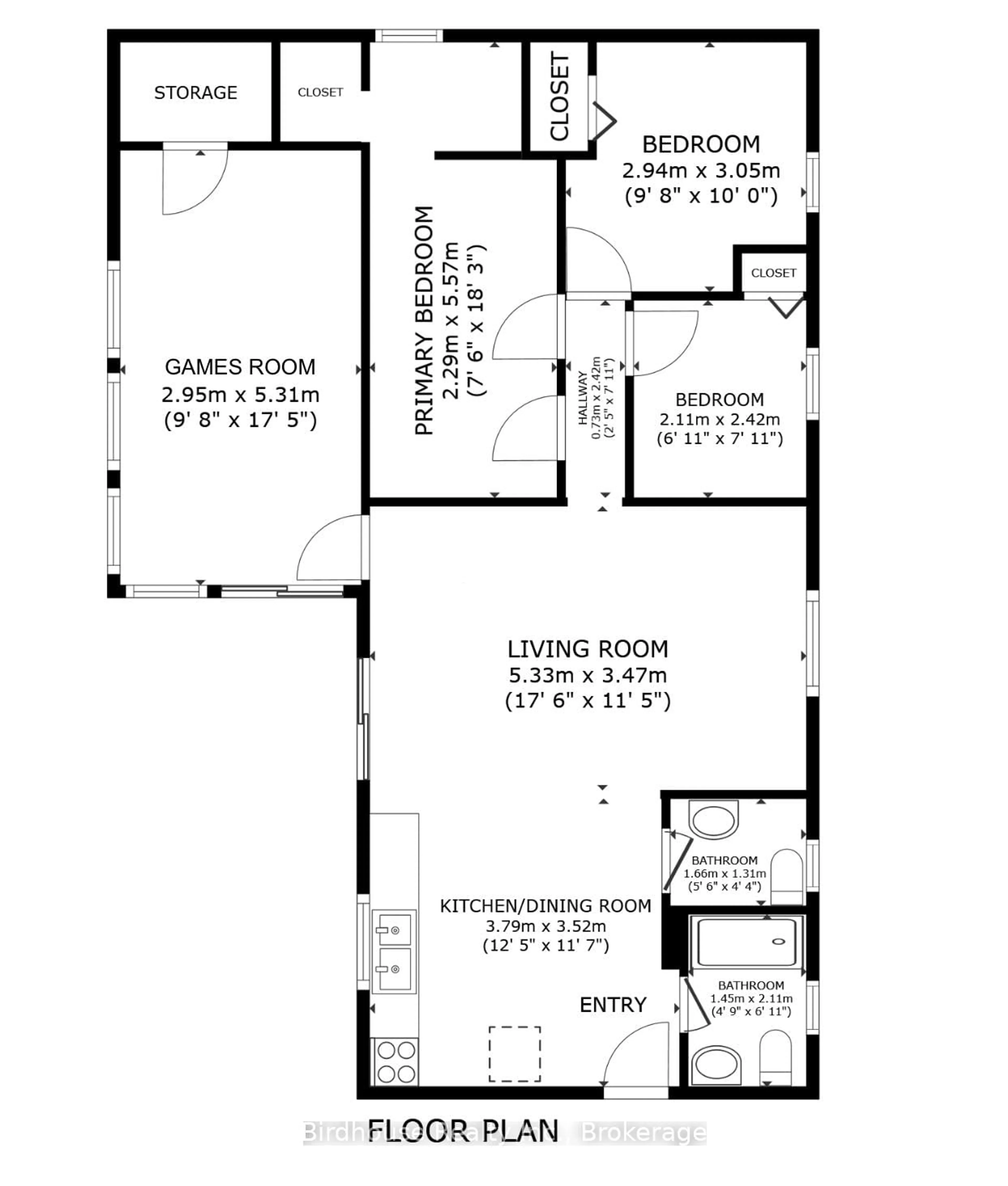 Floor plan for 210 North Shore Rd, Kawartha Lakes Ontario K0M 2B0