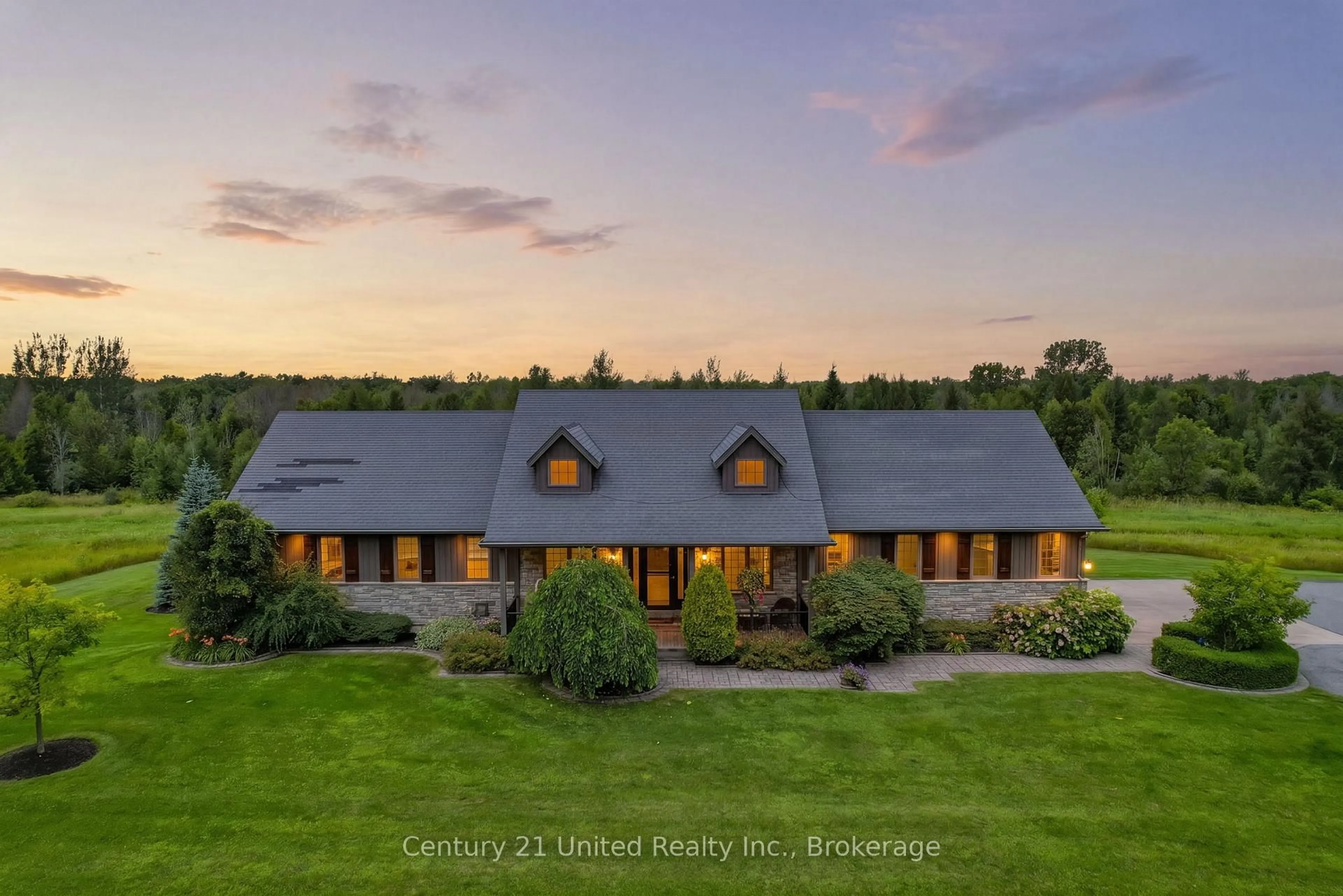 A pic from outside/outdoor area/front of a property/back of a property/a pic from drone, building for 2300 Victoria Rd, Prince Edward County Ontario K0K 1L0